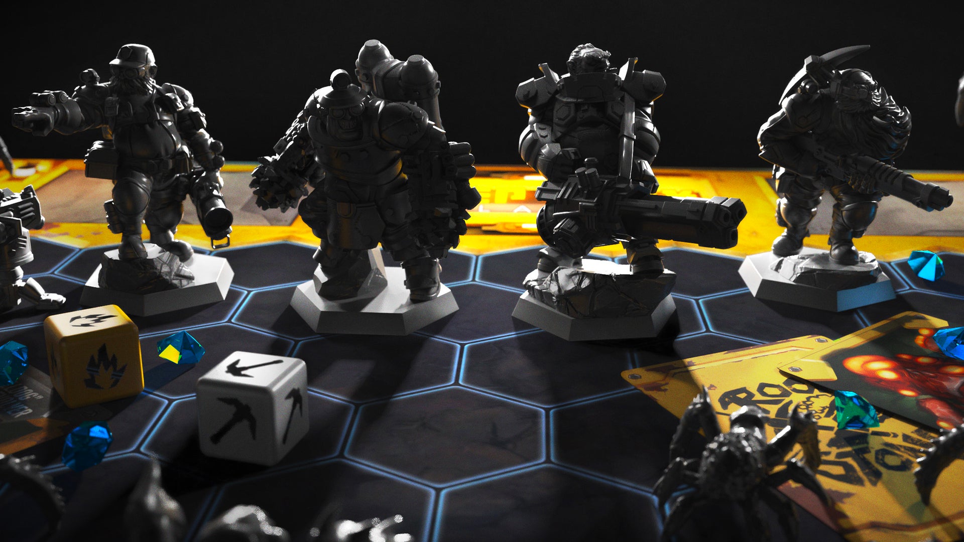 Deep Rock Galactic The Board Game brings the hit coop video game to