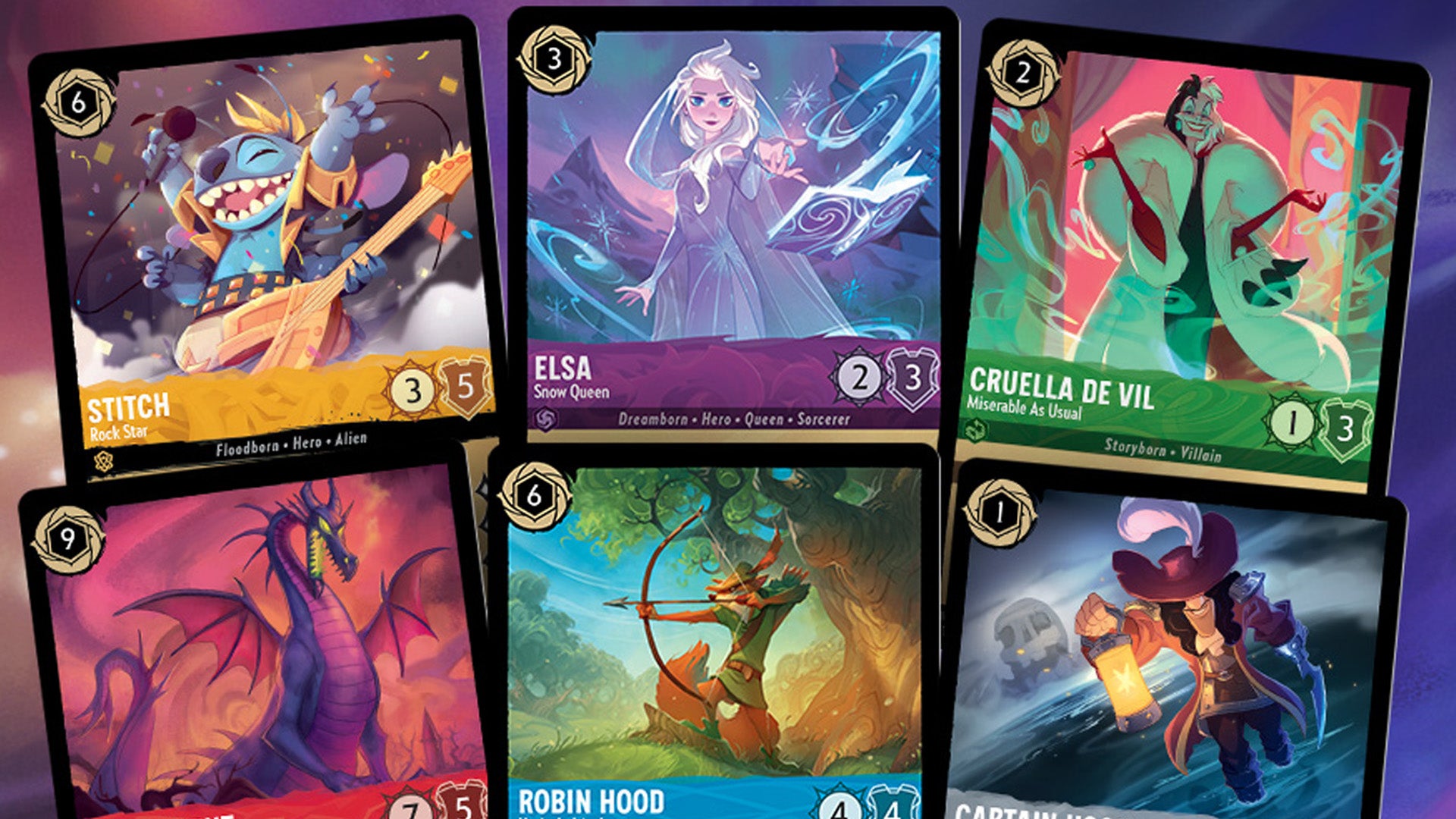 Image for Lorcana’s first card reveals definitely look like a Disneyfied Magic: The Gathering