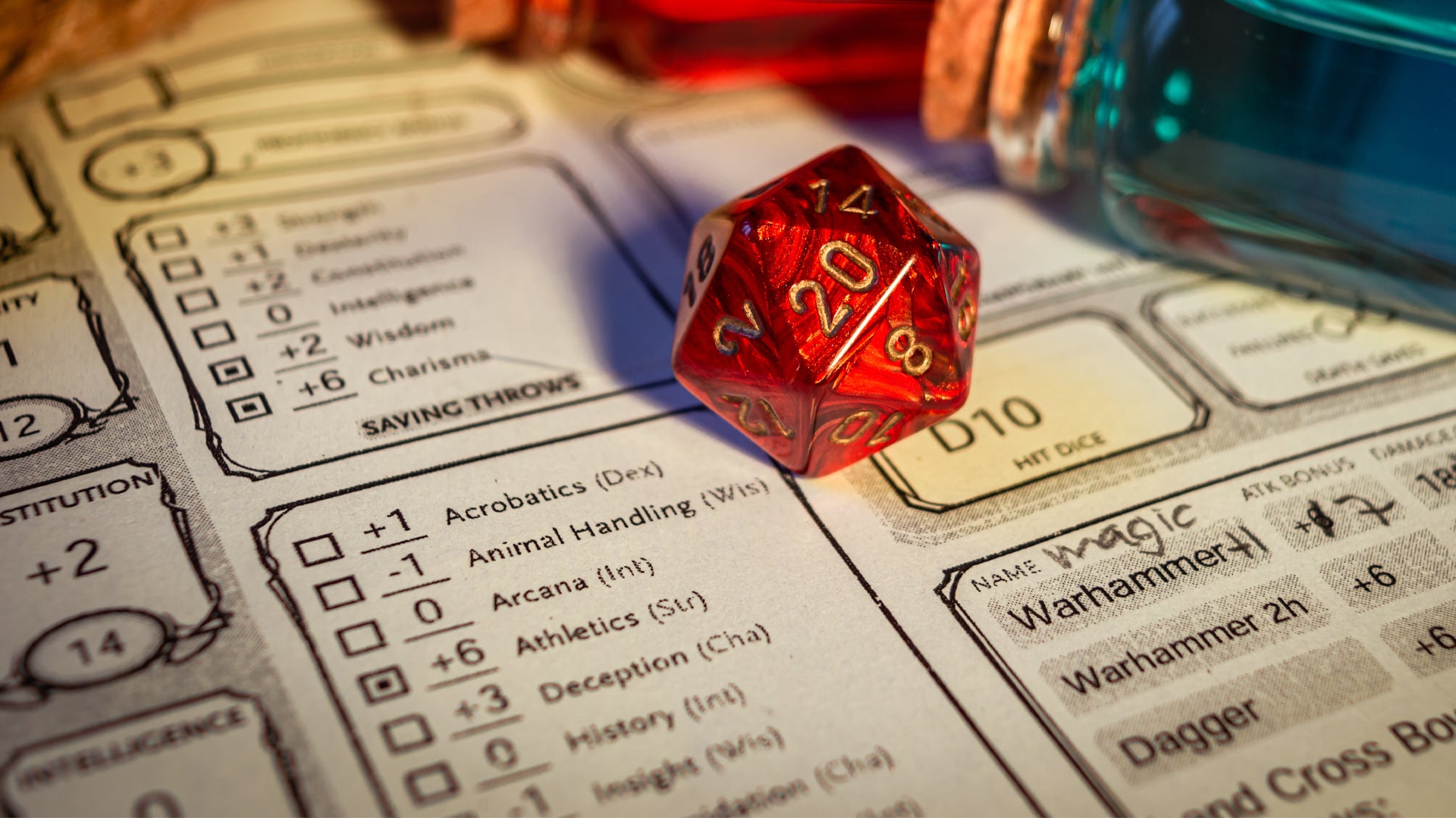 Image for How to make a D&D character for beginners