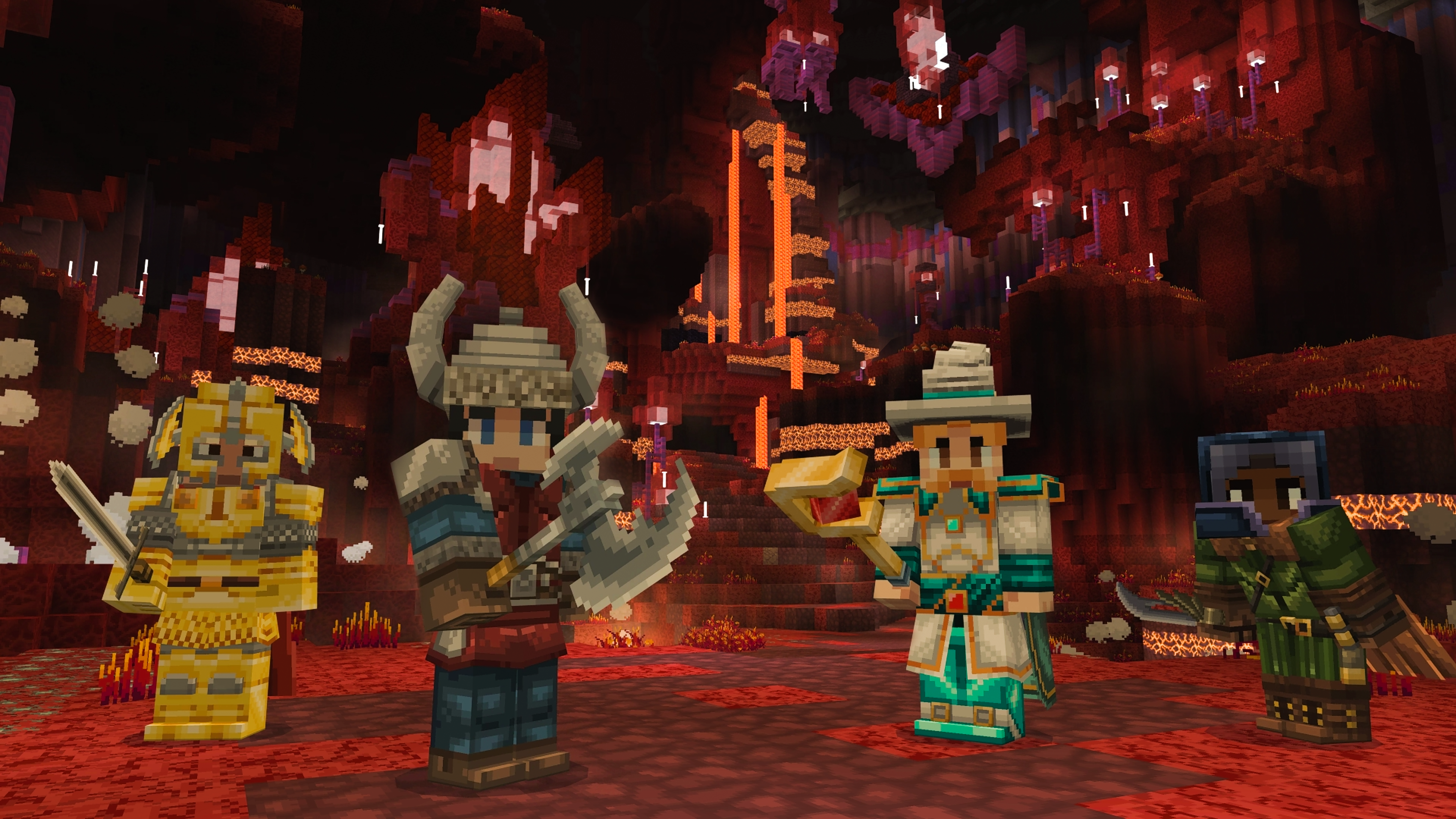 Image for Minecraft Dungeons & Dragons DLC won’t be usable in player worlds, and that’s a shame