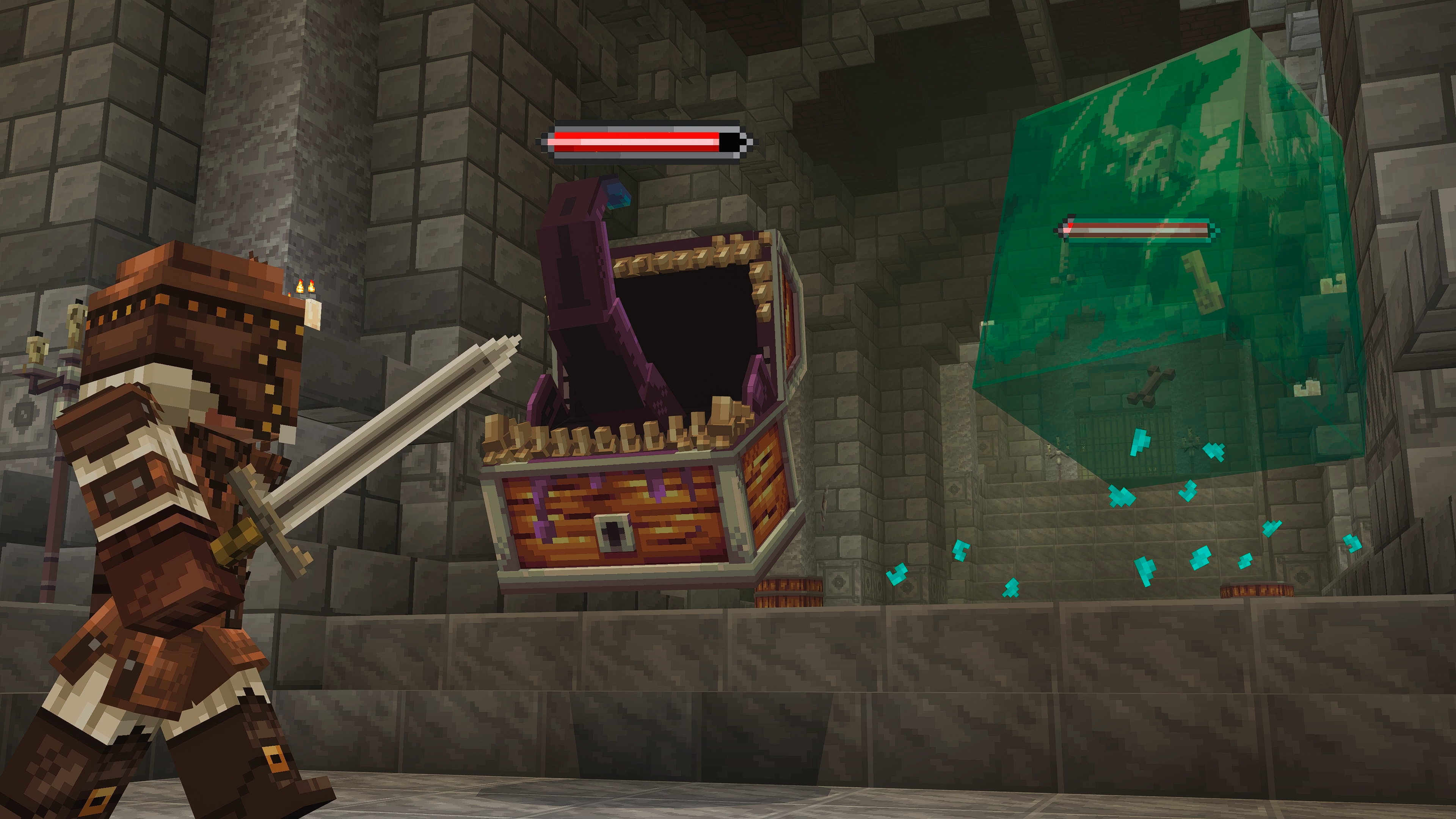 Image for Minecraft Dungeons & Dragons DLC adds classes, dice rolls and Forgotten Realms locations in a 10-hour action-RPG campaign