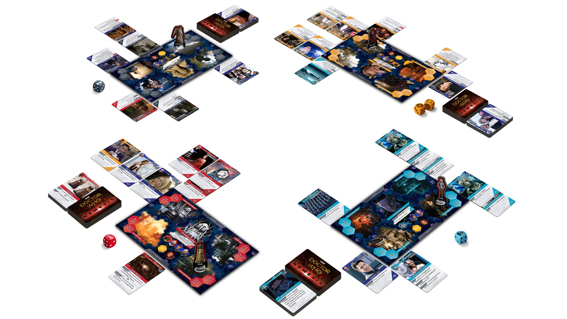 Doctor Who: Nemesis is like Disney Villainous with daleks, cybermen and  weeping angels | Dicebreaker
