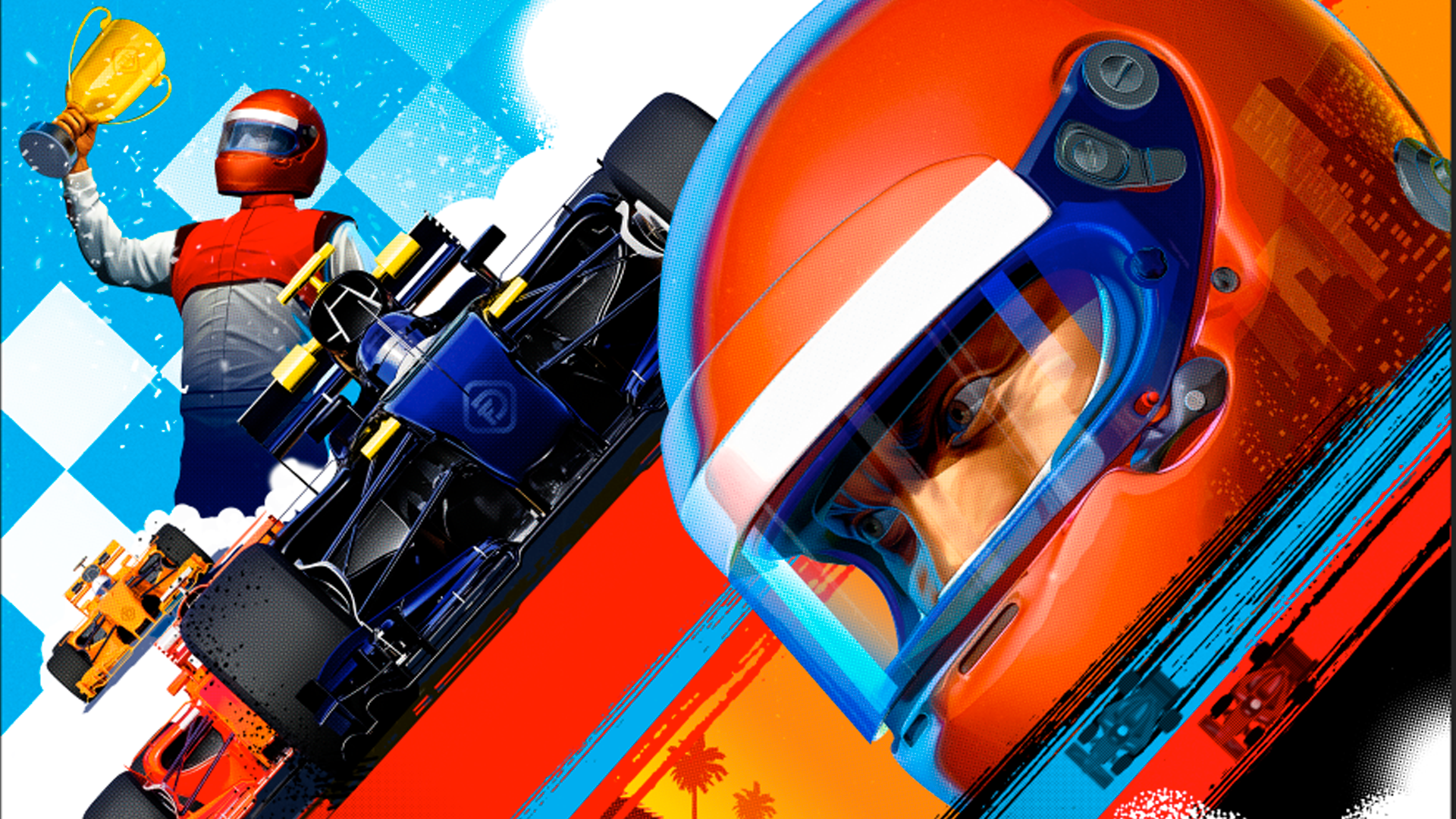 Downforce board game artwork