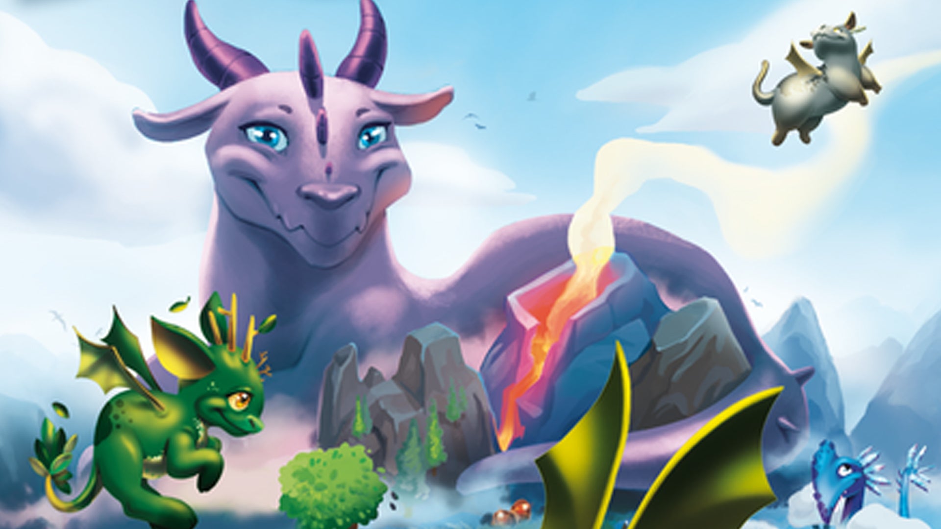Dragomino board game artwork