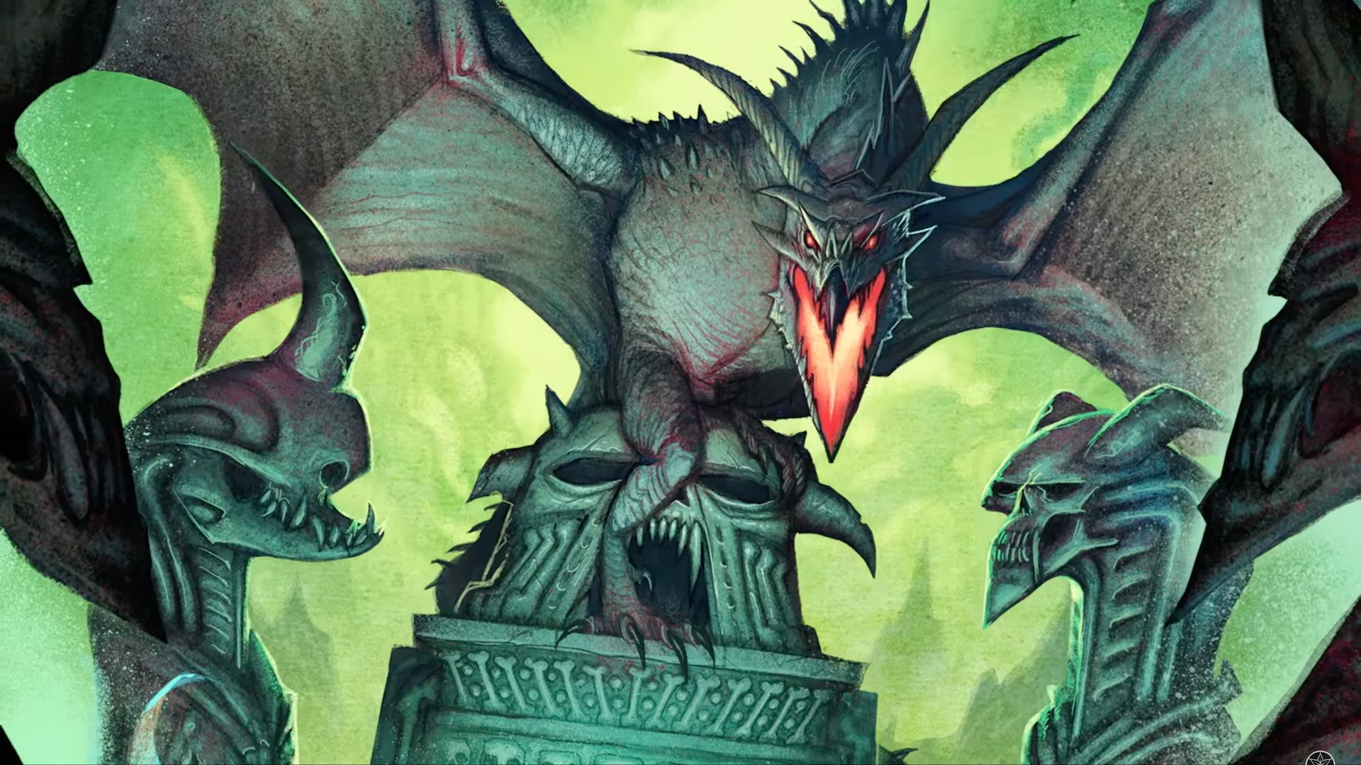 Key art for Free League's Dragonbane tabletop RPG