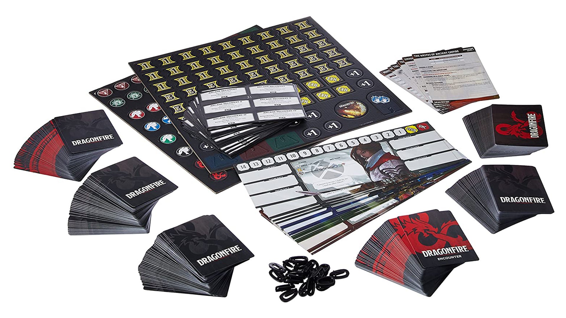 Dragonfire board game layout