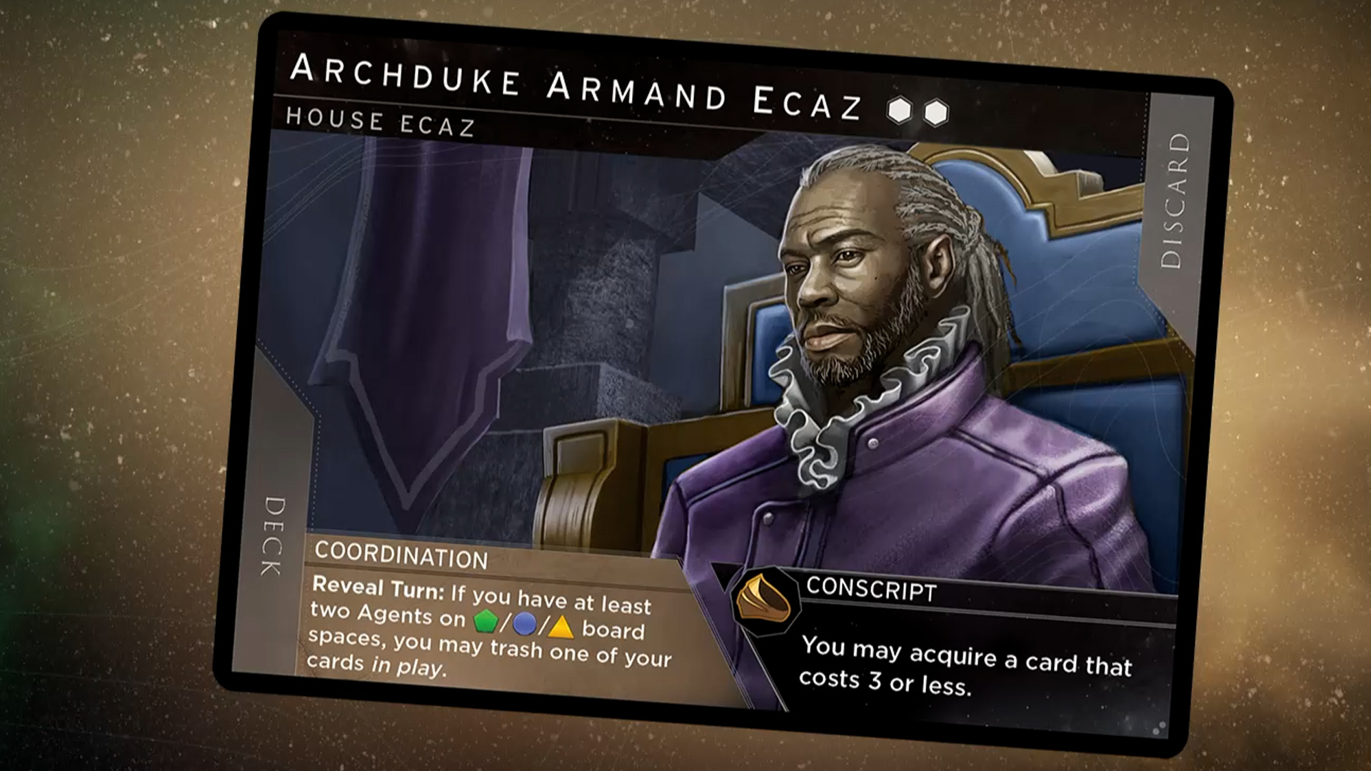 Dune: Imperium - Rise of Ix leader card#