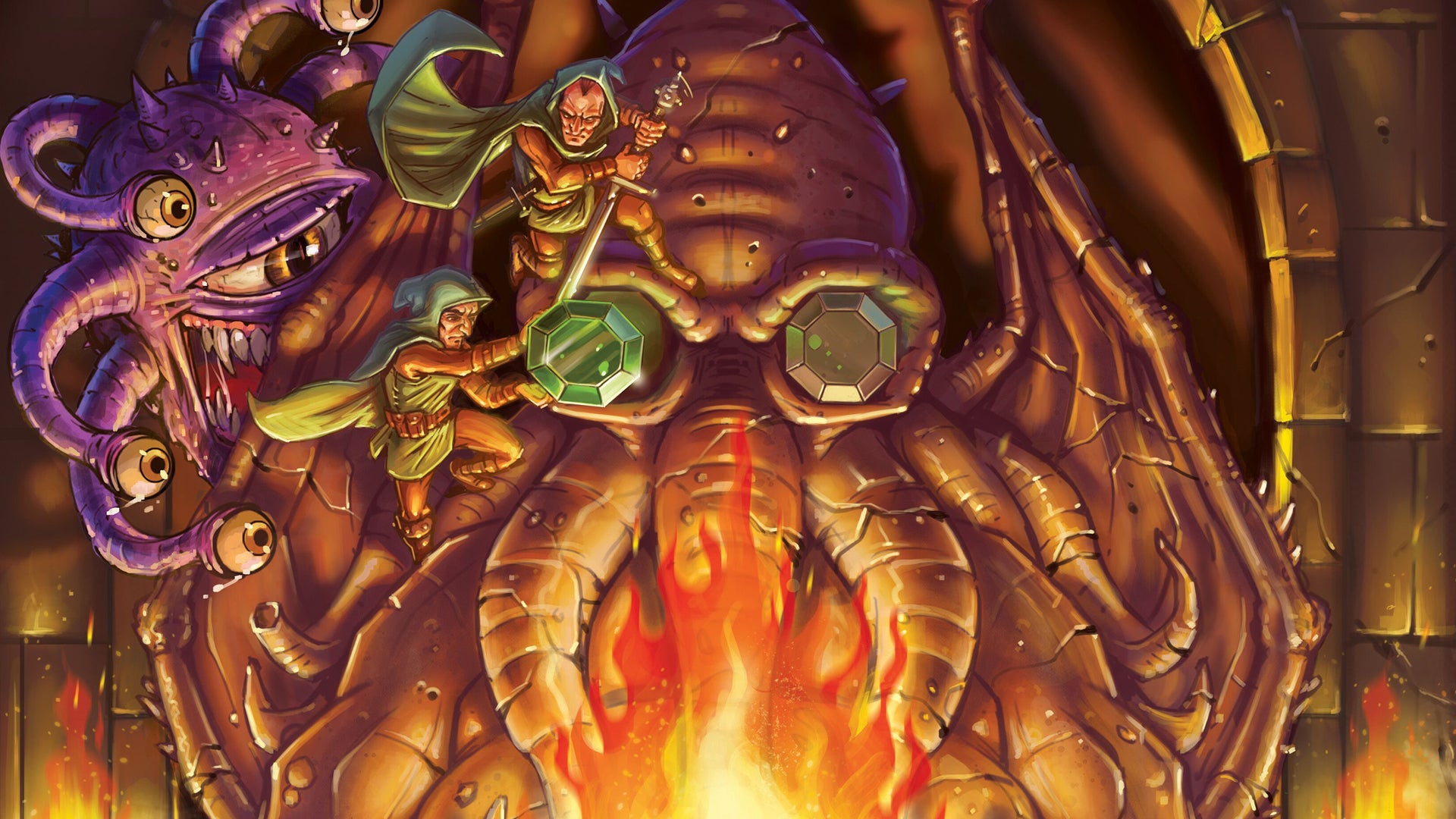 Dungeon Party board game artwork