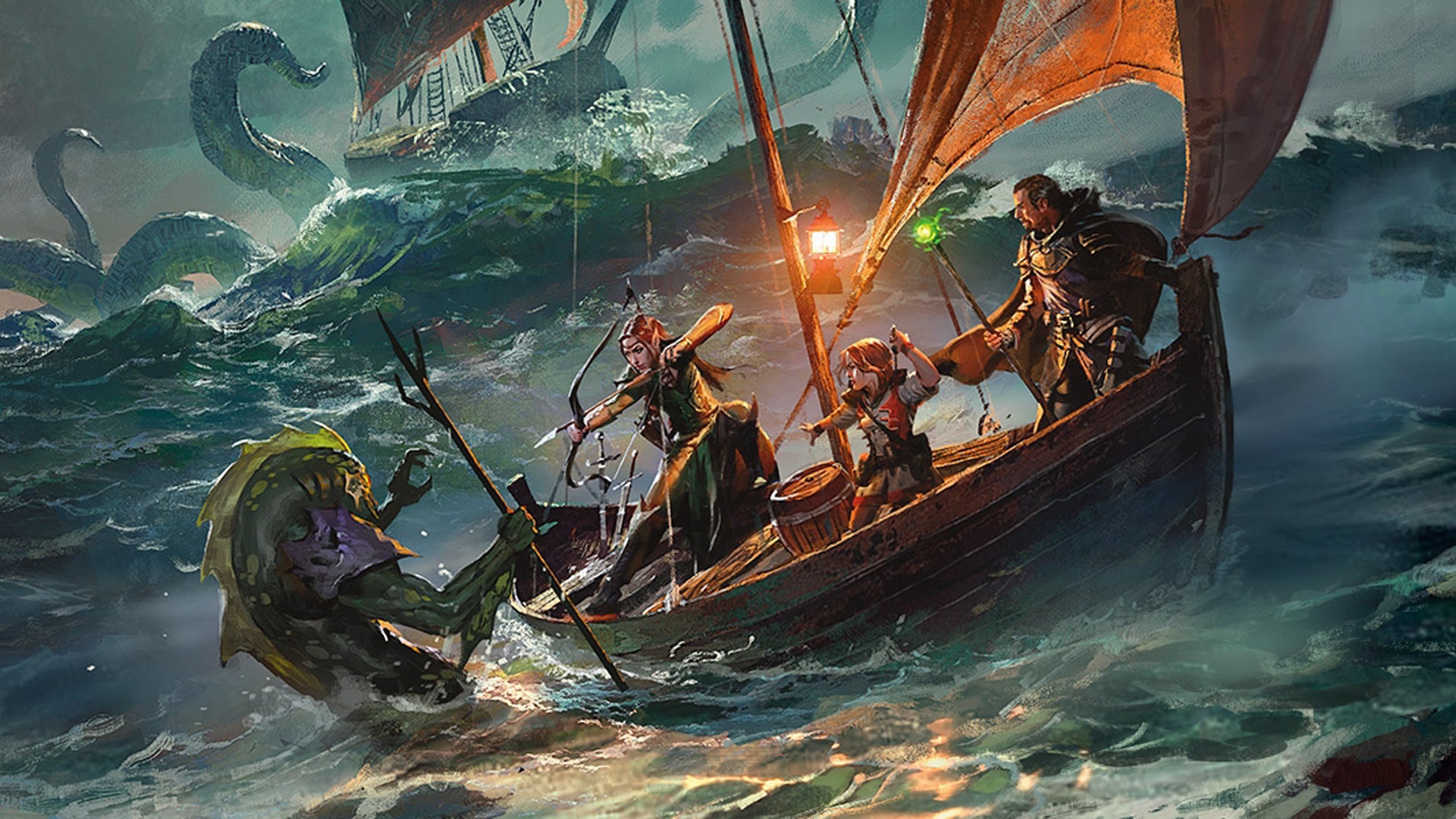 Ghosts Of Saltmarsh Comes To D D Adventure Board Game Series Dicebreaker