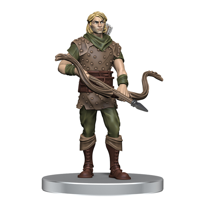 The fighter miniature from WizKids' upcoming release, which will support Dungeons & Dragon's starter set Dragons of Stormwreck Isle.