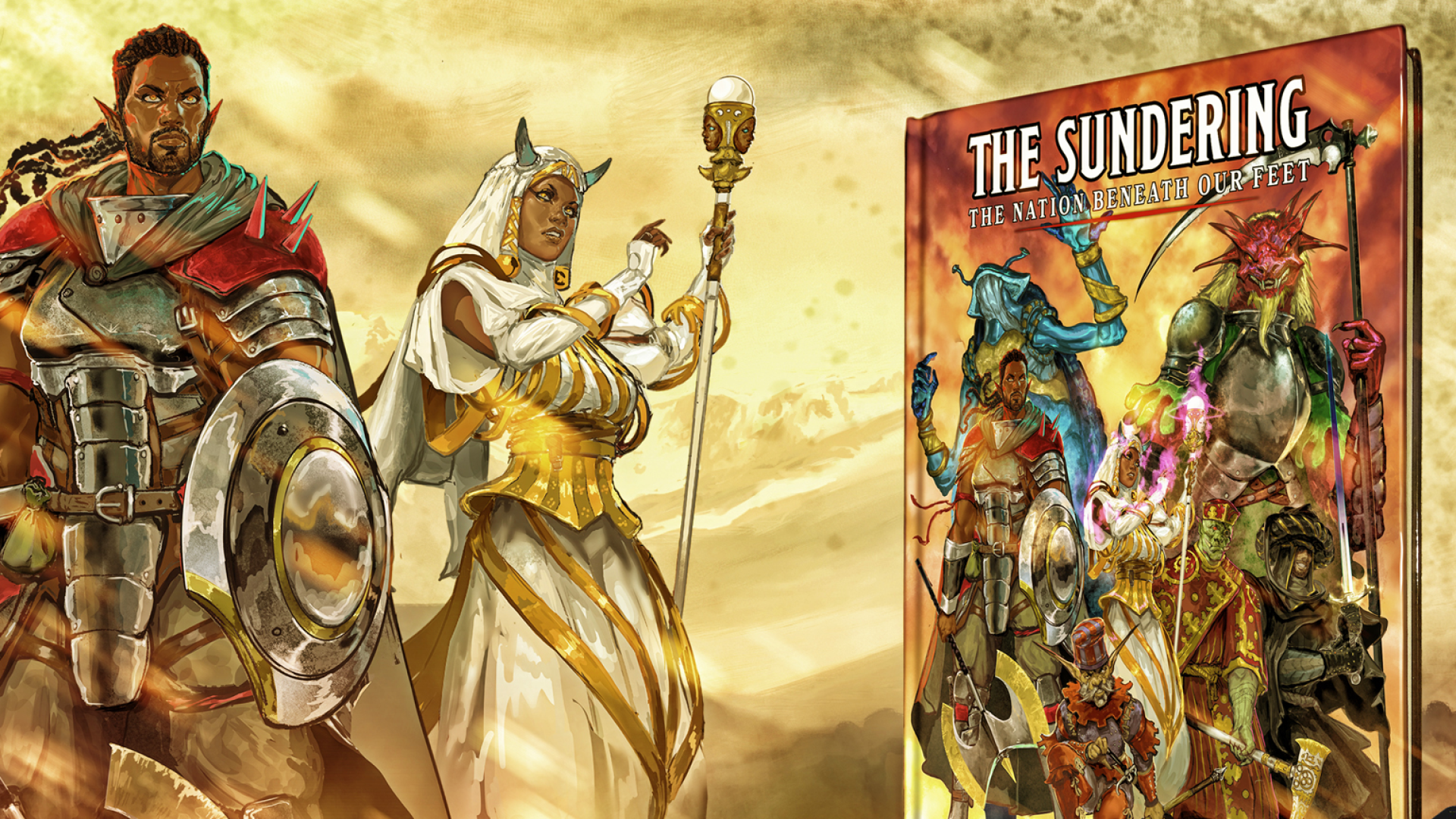 Image for This D&D 5E campaign book from a team of Black creators sweeps an entire continent onto new maps