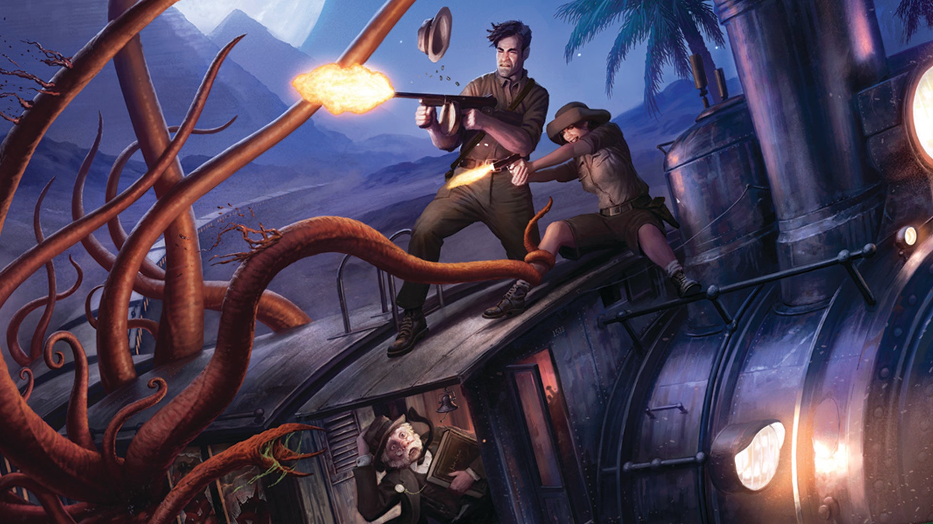 Eldritch Horror board game artwork
