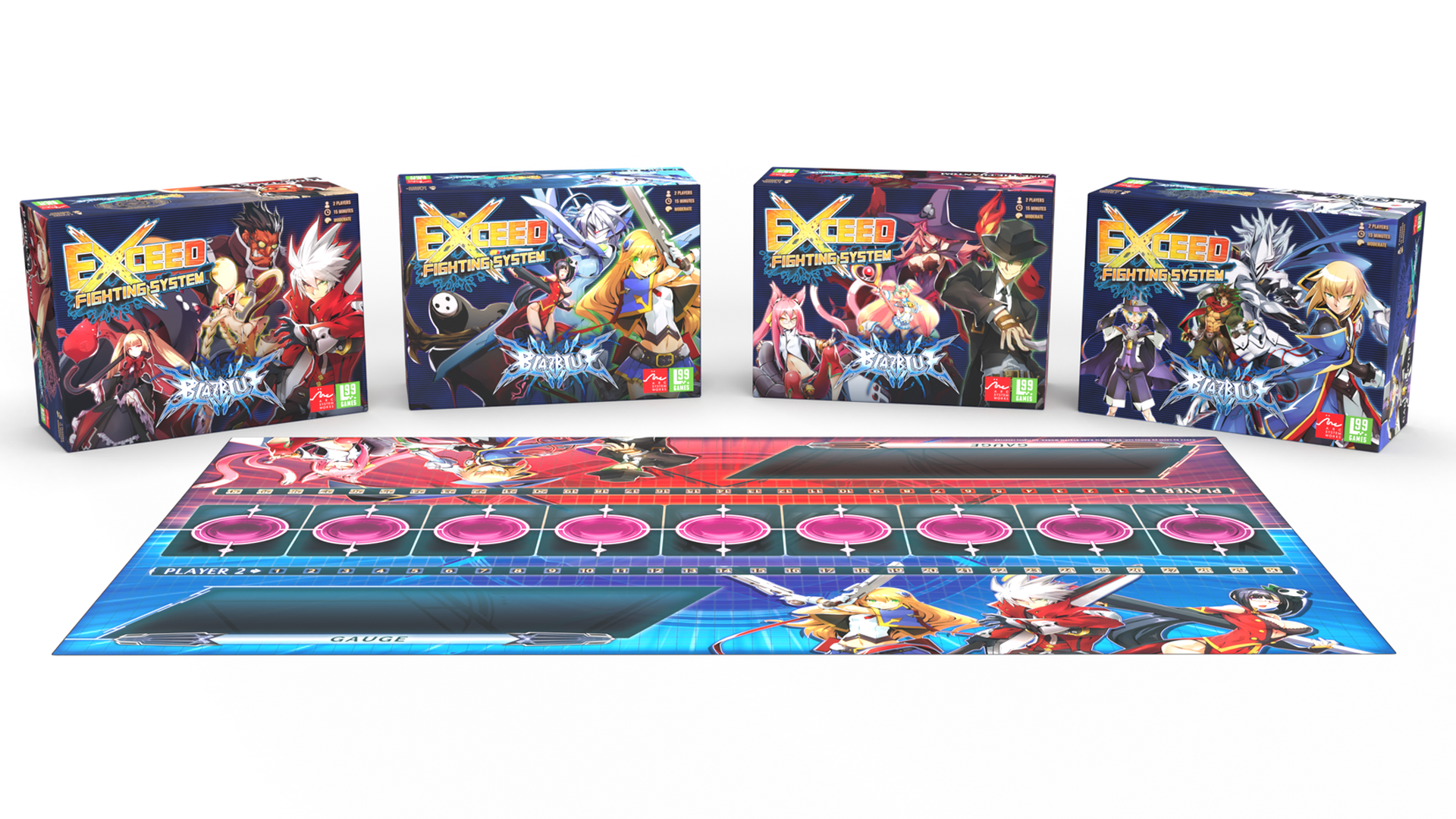 Image for BlazBlue Exceed brings the anime video game fighter to the tabletop