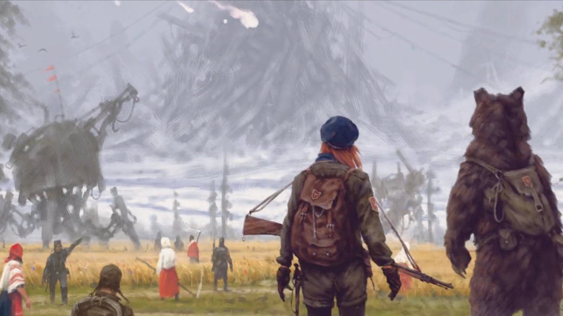 Screenshot from the teaser trailer for Expeditions from Stonemaier Games.