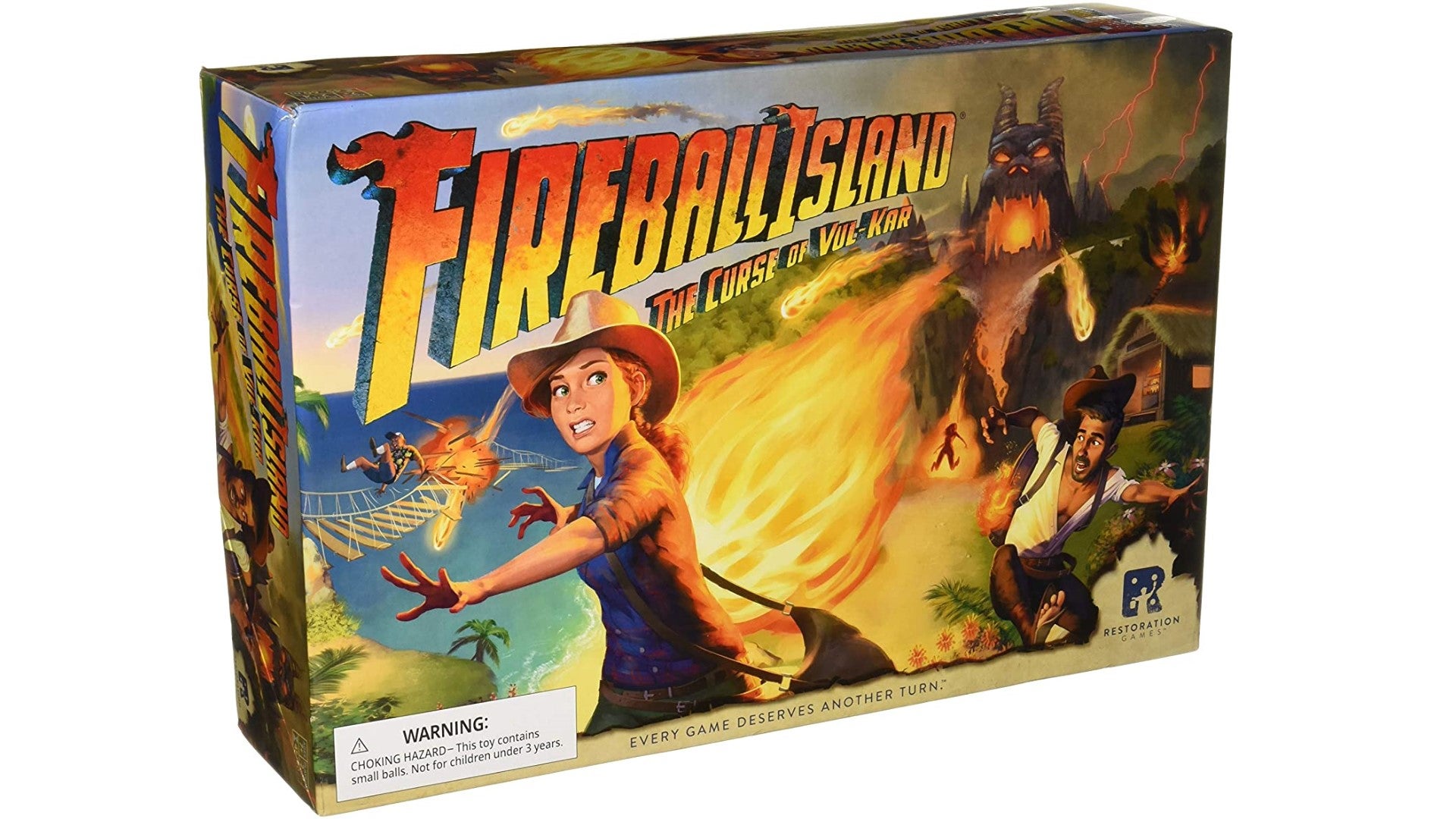Fireball Island Vul-Kar best family board games