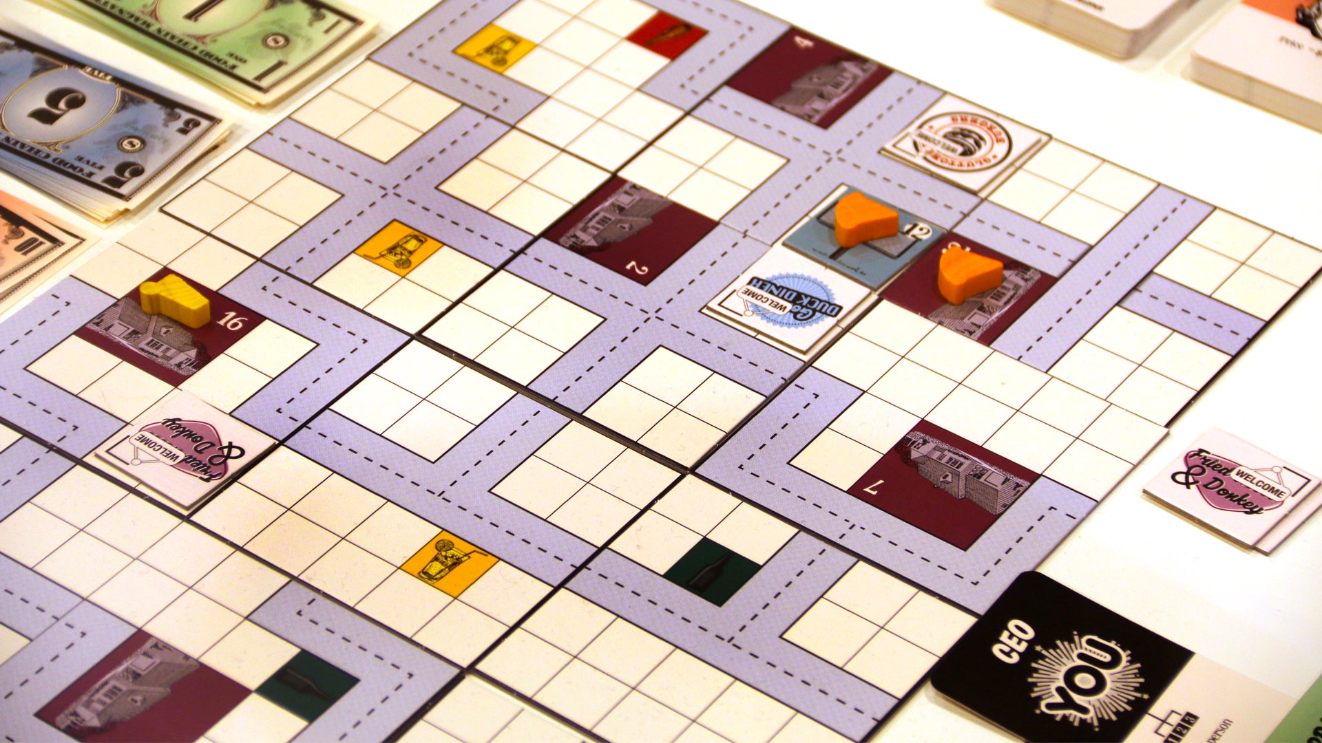 Food Chain Magnate board game gameplay