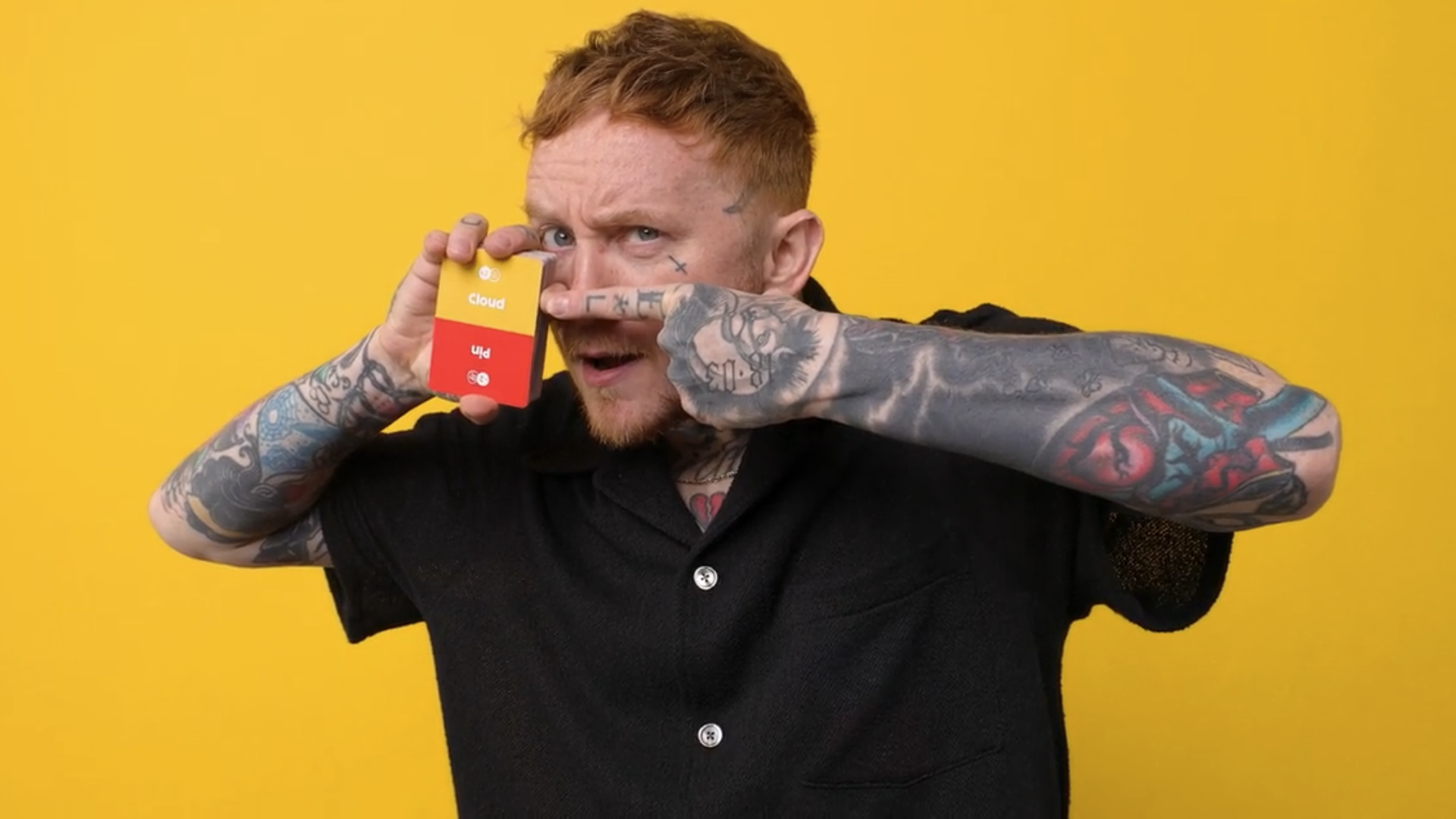 Image for Punk rock musician Frank Carter has made a card game