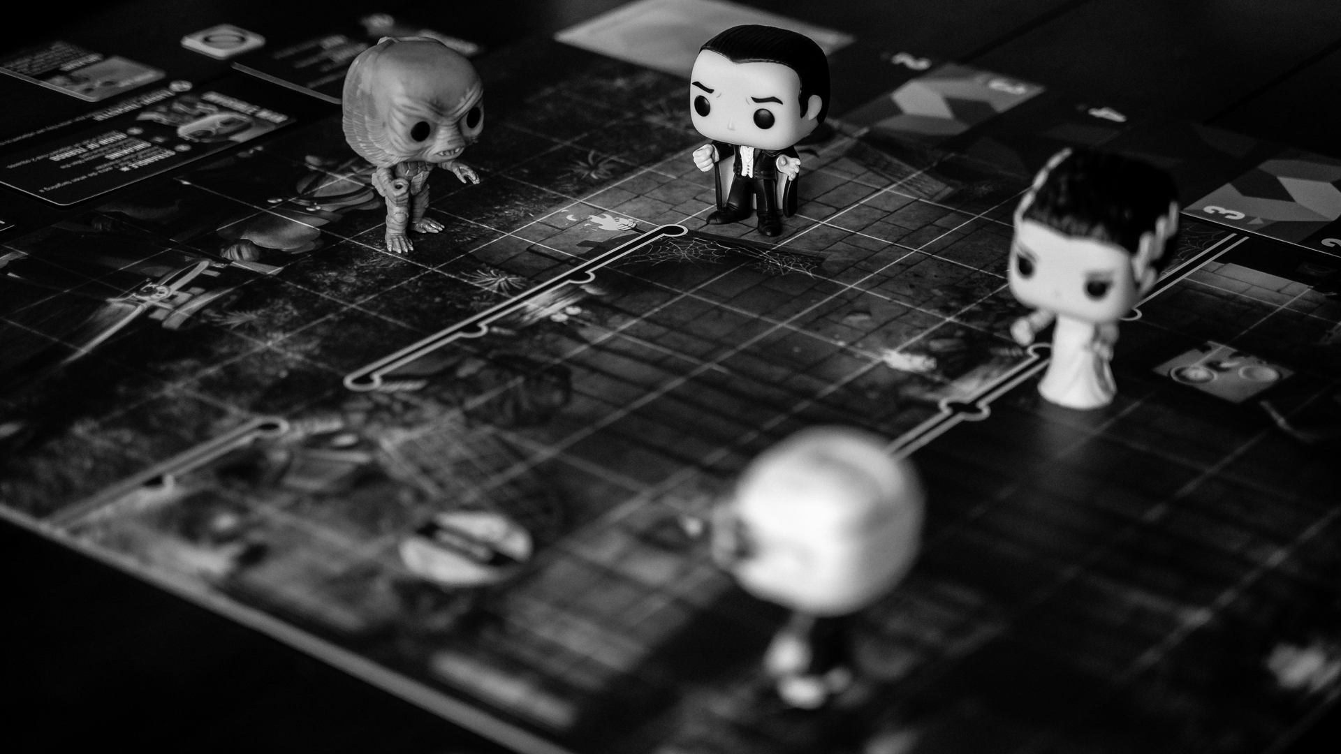 A promo image for Funkoverse: Universal Monsters