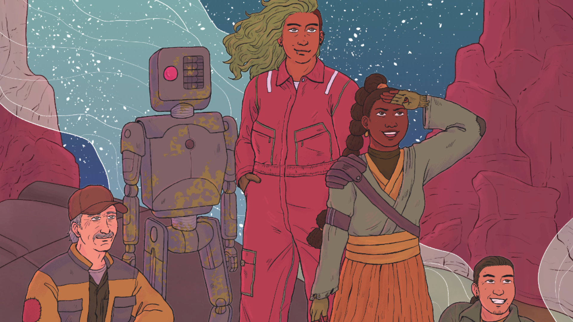 Image for Galactic 2E is a Star Wars inspired tabletop game that puts the focus on relationships