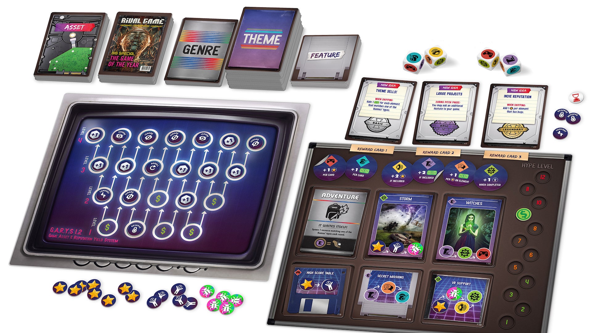 Image for Game of the Year turns the tabletop into a video game studio hungry for awards