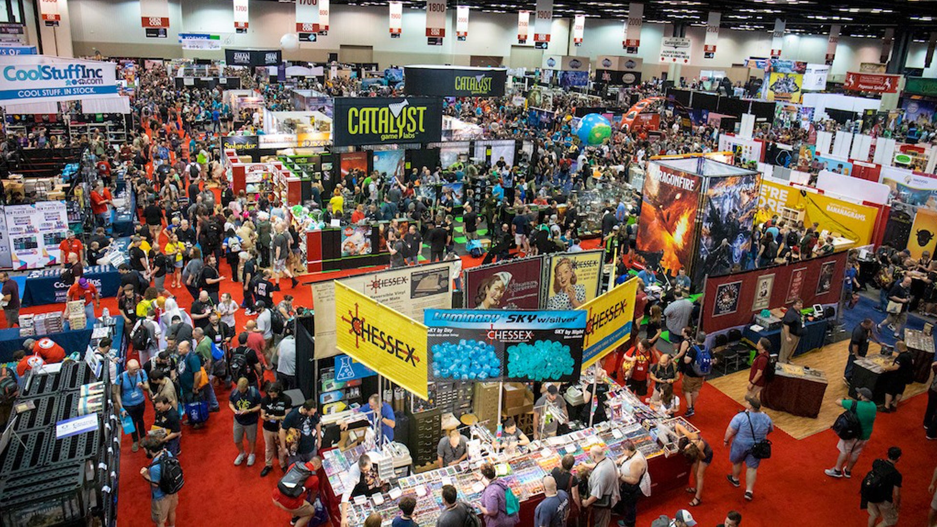 Gen Con Booth Map 2022
