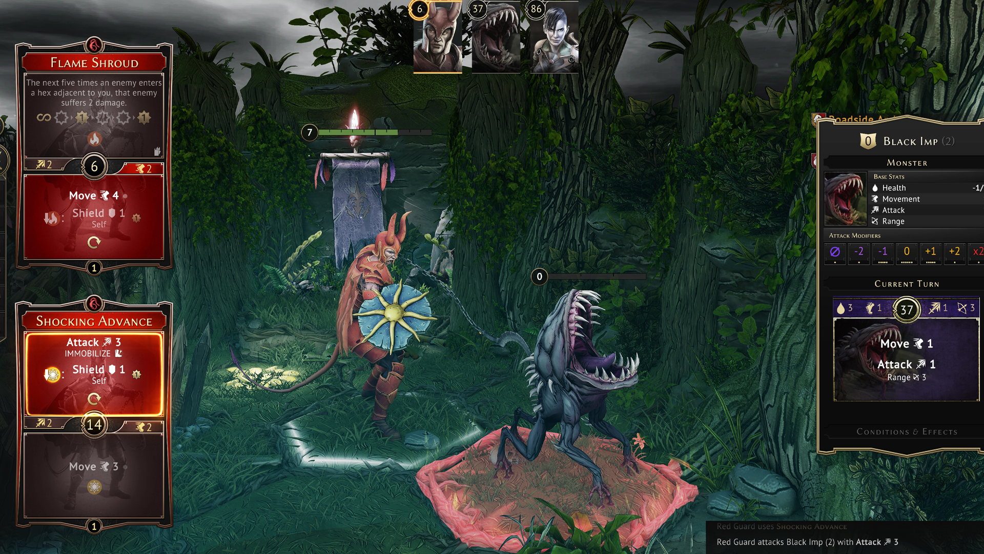 Gloomhaven digital Jaws of the Lion DLC screenshot