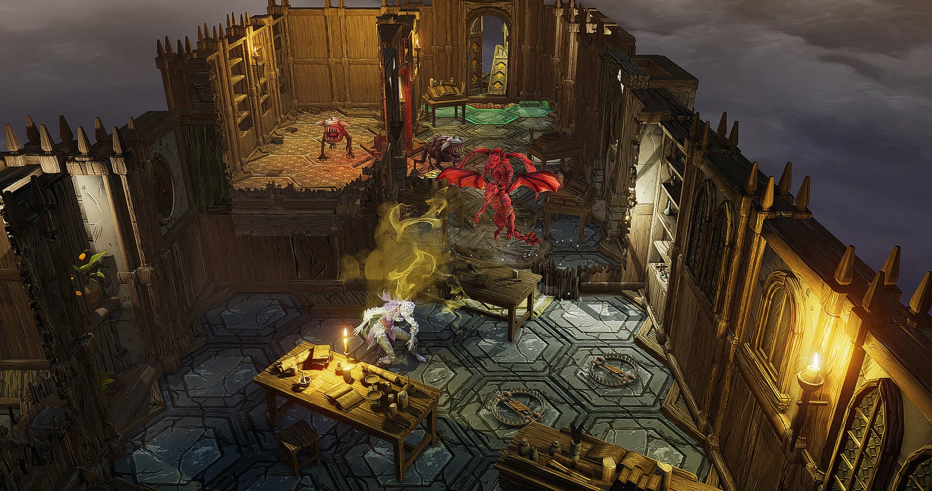 A screenshot for the Solo Scenarios DLC for Gloomhaven Digital