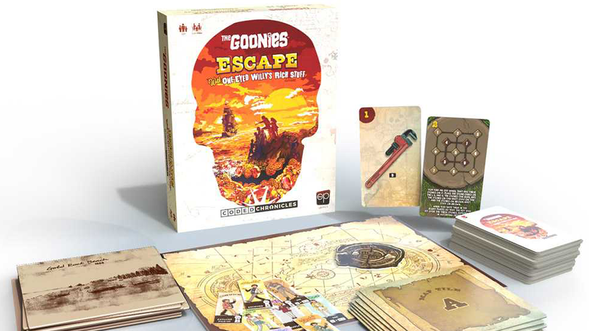 Goonies: Escape with One-Eyed Willy's Rich Stuff layout