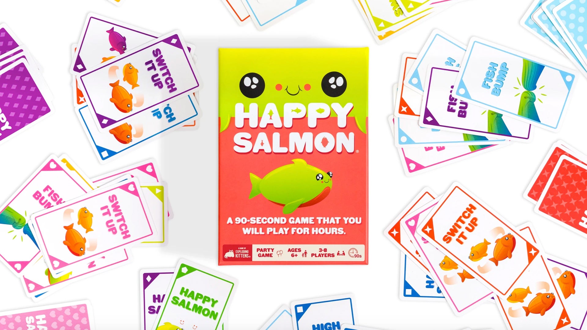 Exploding Kittens' Happy Salmon remake ditches one of the best things about  the brilliant party game | Dicebreaker
