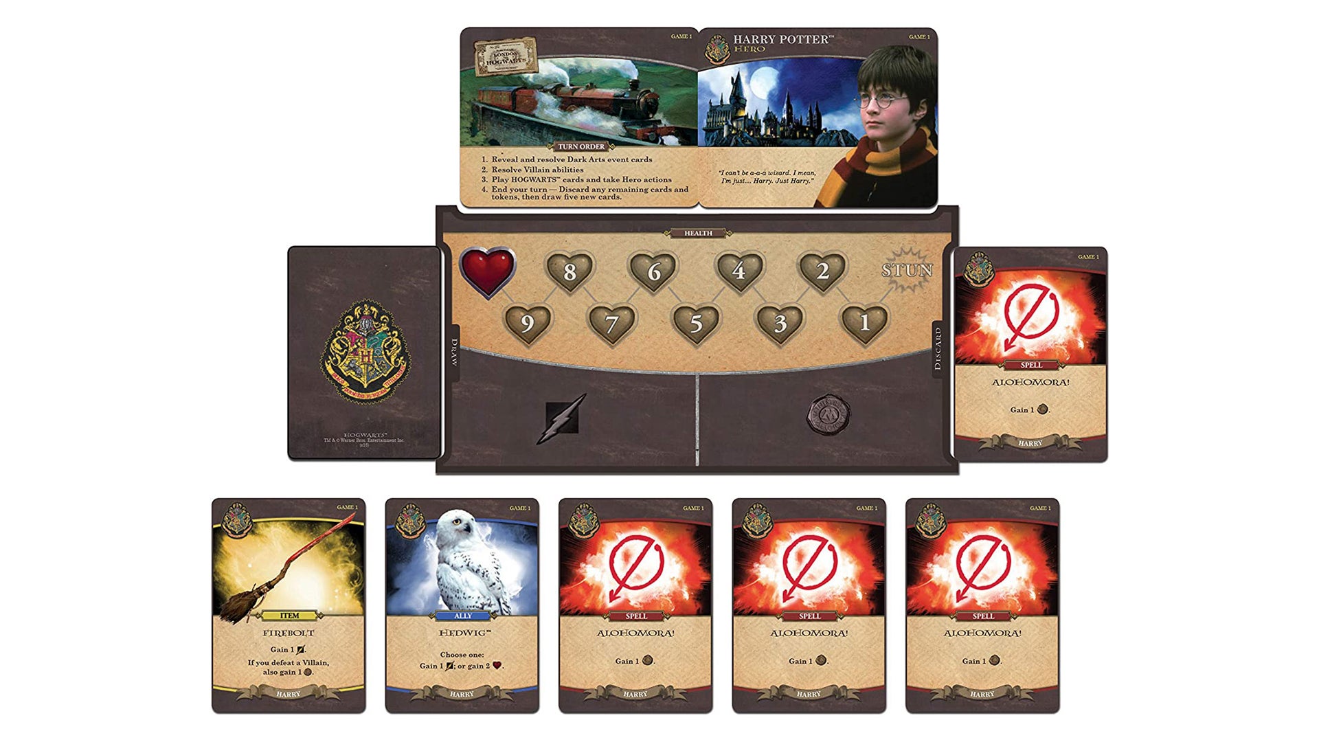 Harry Potter: Hogwarts Battle board gameHarry