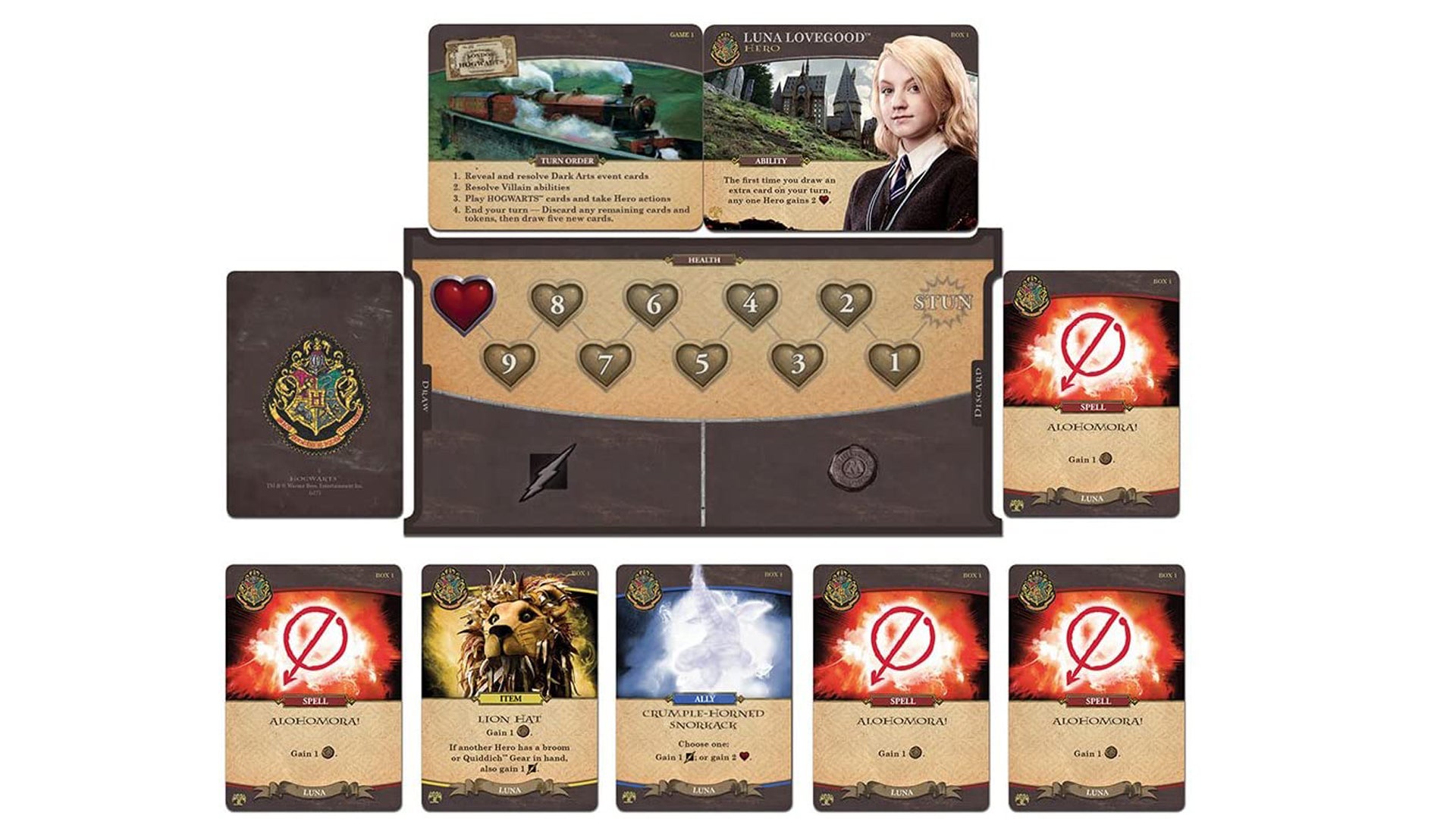 Harry Potter: Hogwarts Battle board game Luna