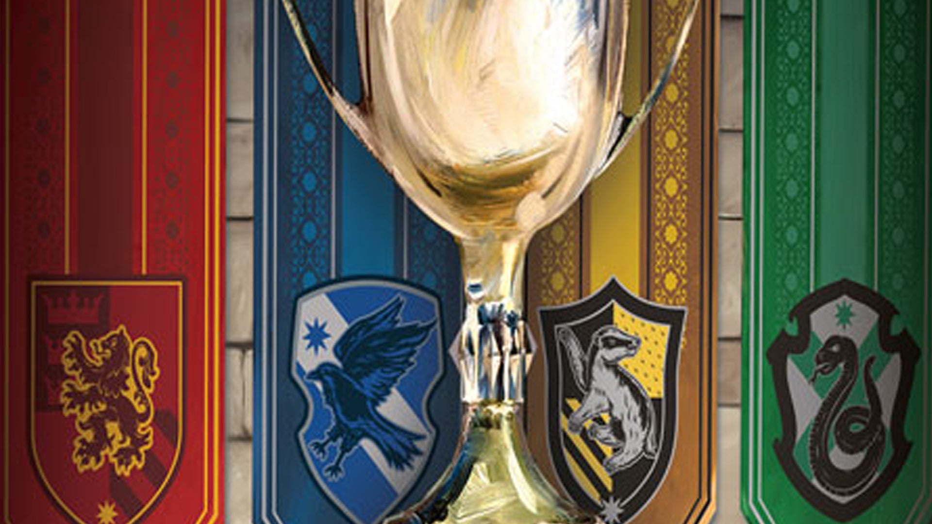 Harry Potter: House Cup Competition board game artwork