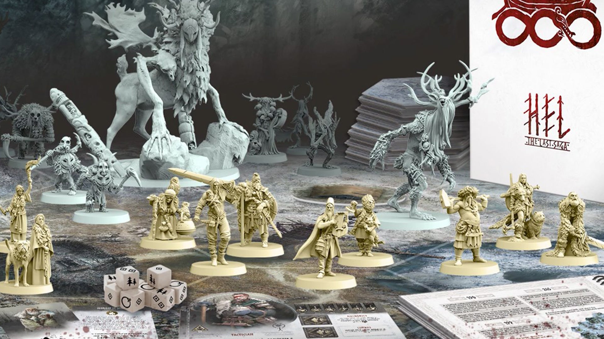Image for HEL: The Last Saga is a Viking survival-horror board game from Time of Legends: Joan of Arc studio