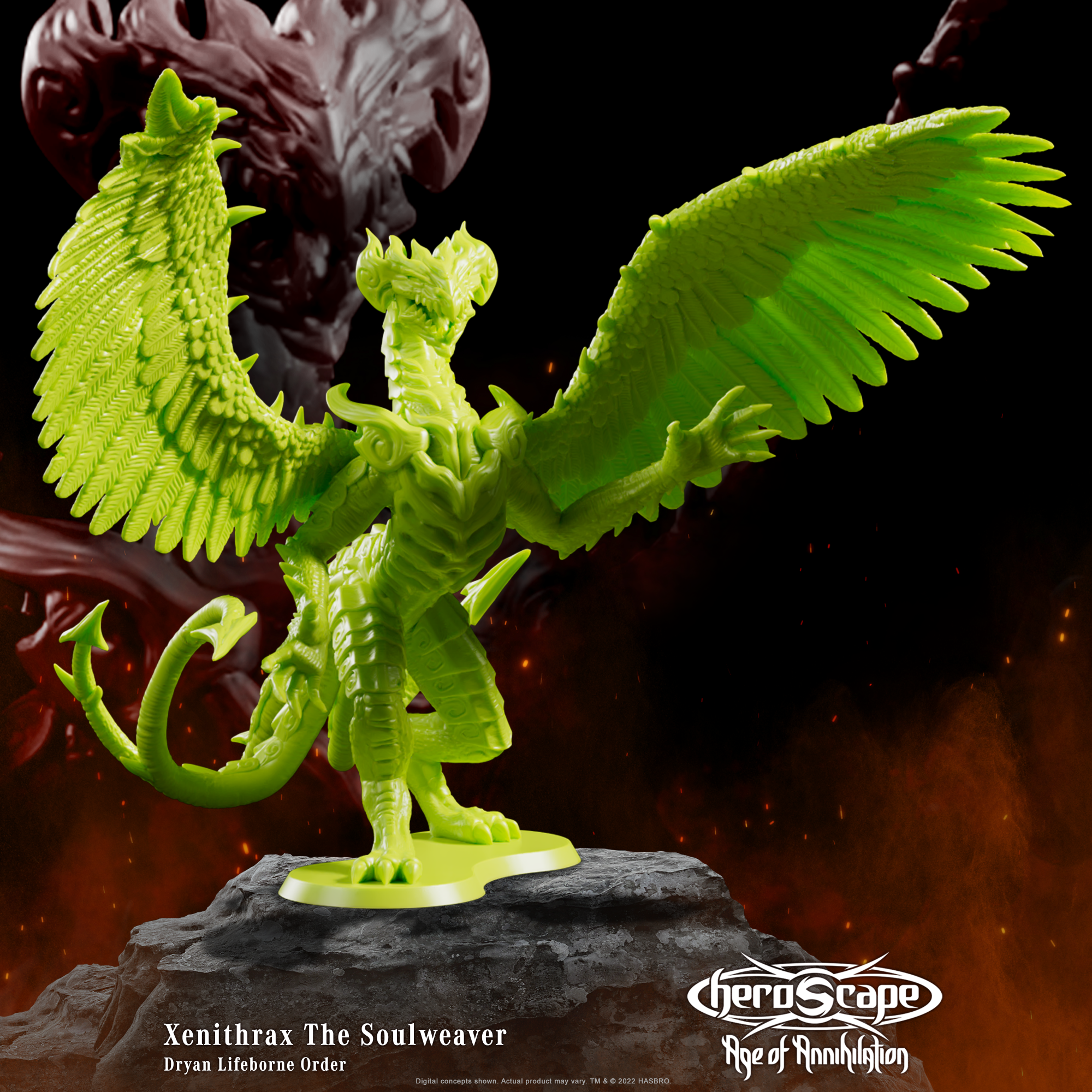 Product shot of Heroscape: Age of Annihilation miniatures wargame