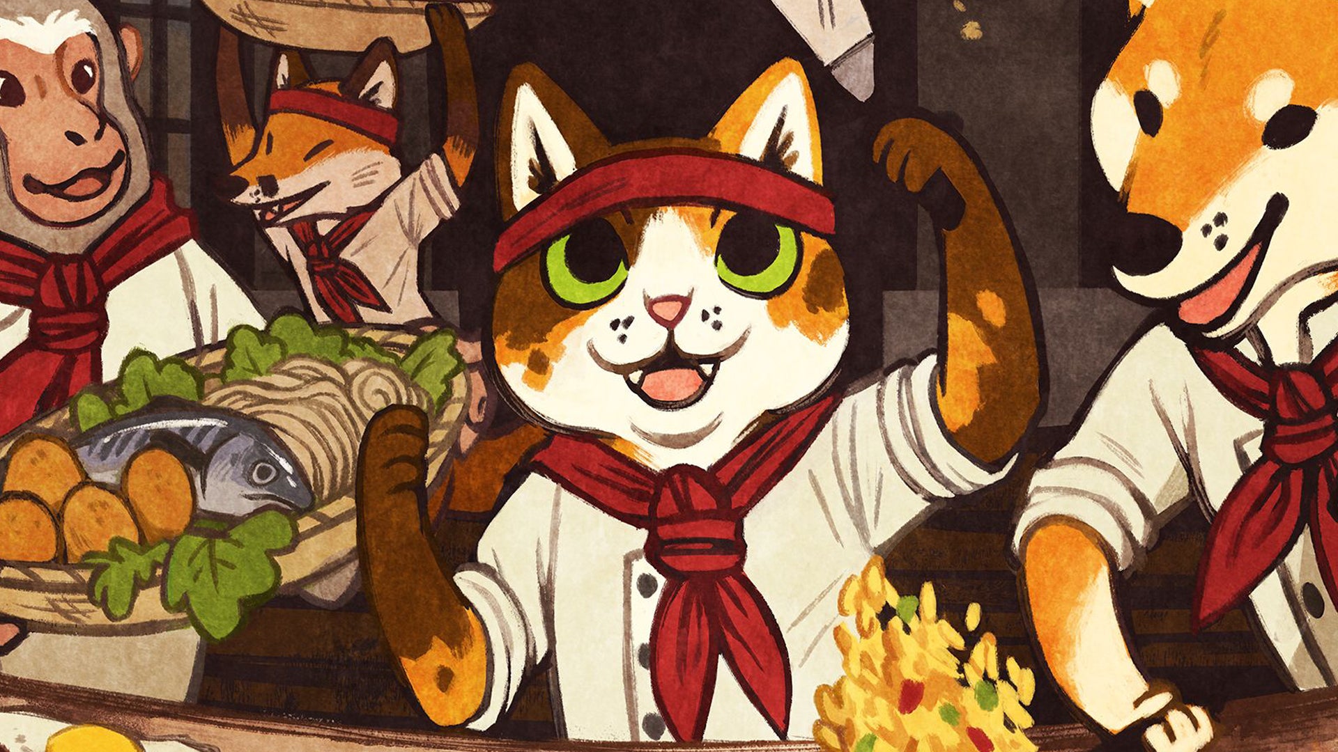 Hibachi board game artwork