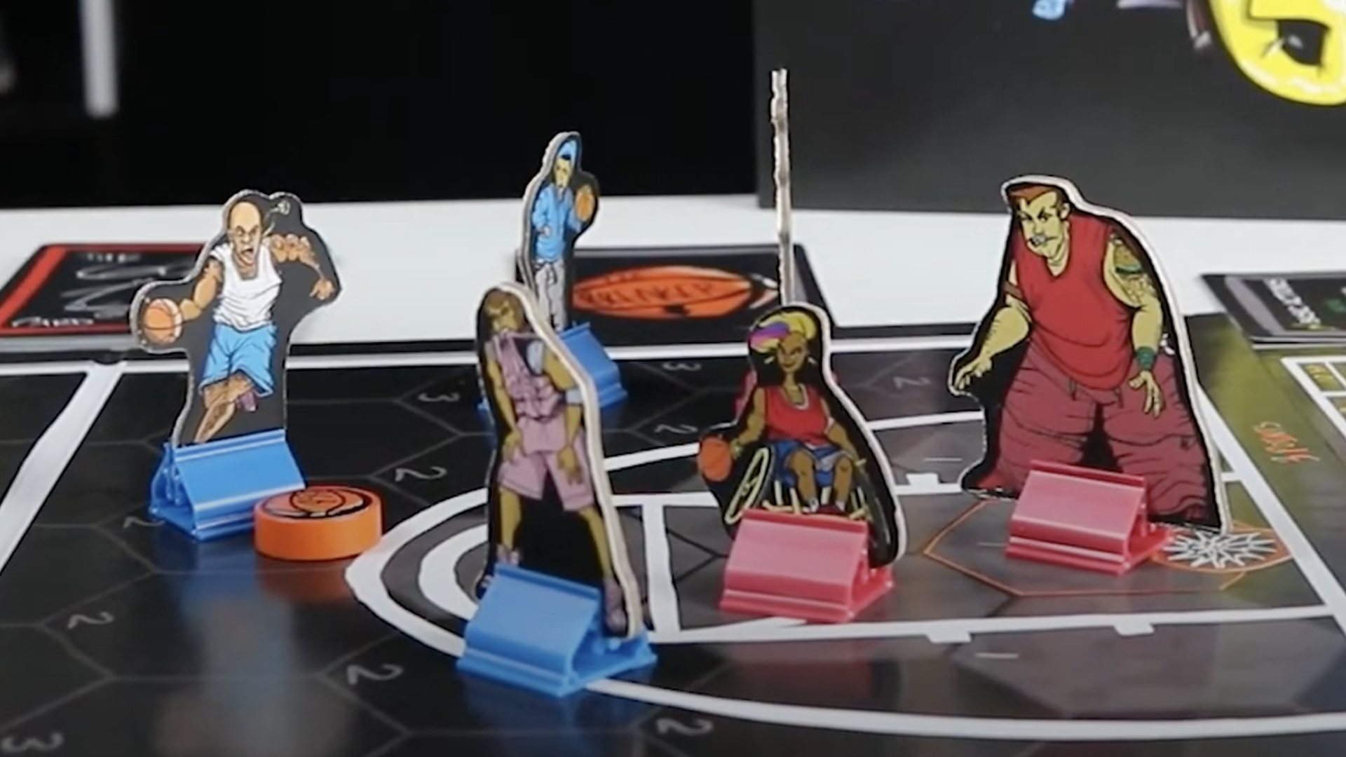 Image for Hoop Godz brings street basketball to the table as a board game