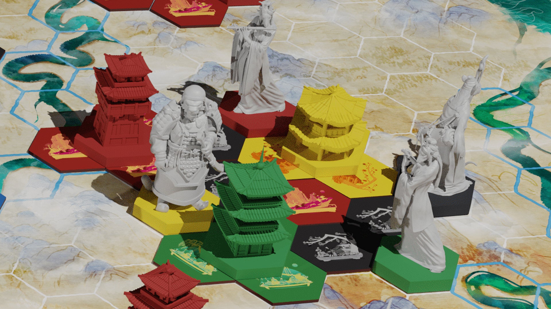 Image for Tigris & Euphrates sequel Yellow & Yangtze finally returns with a new name, new expansions - and miniatures