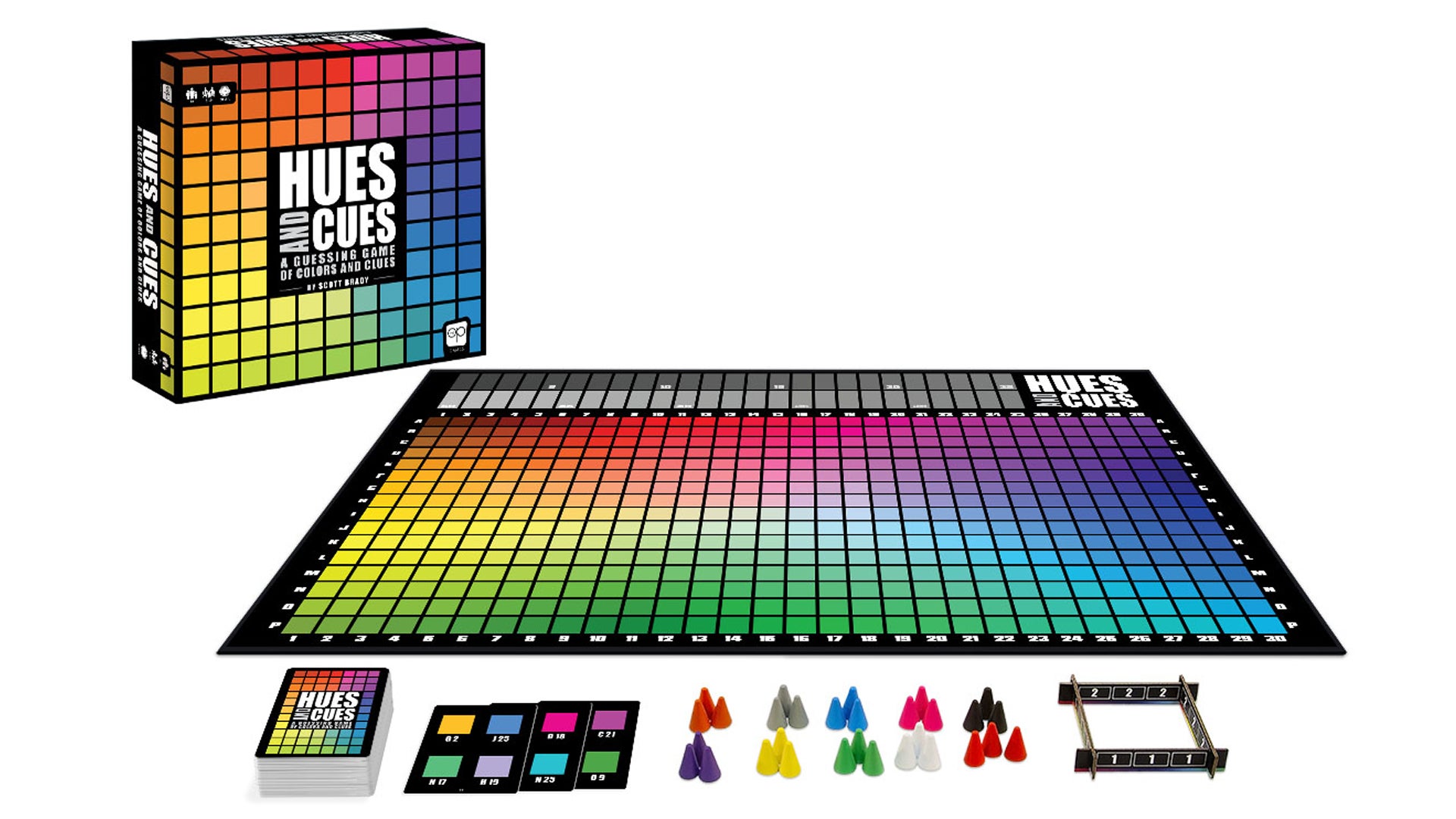 Hues and Cues board game layout 1