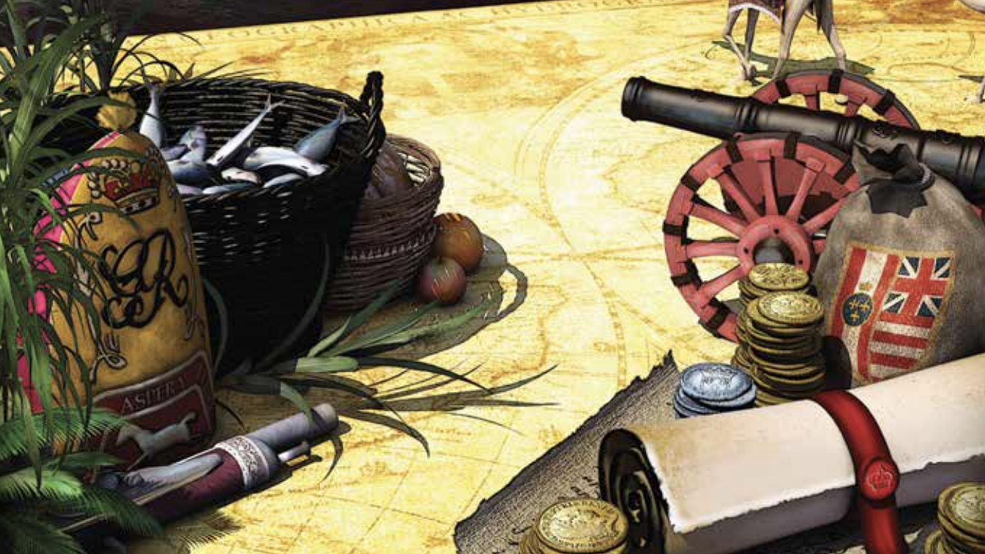 Imperial Struggle board game artwork