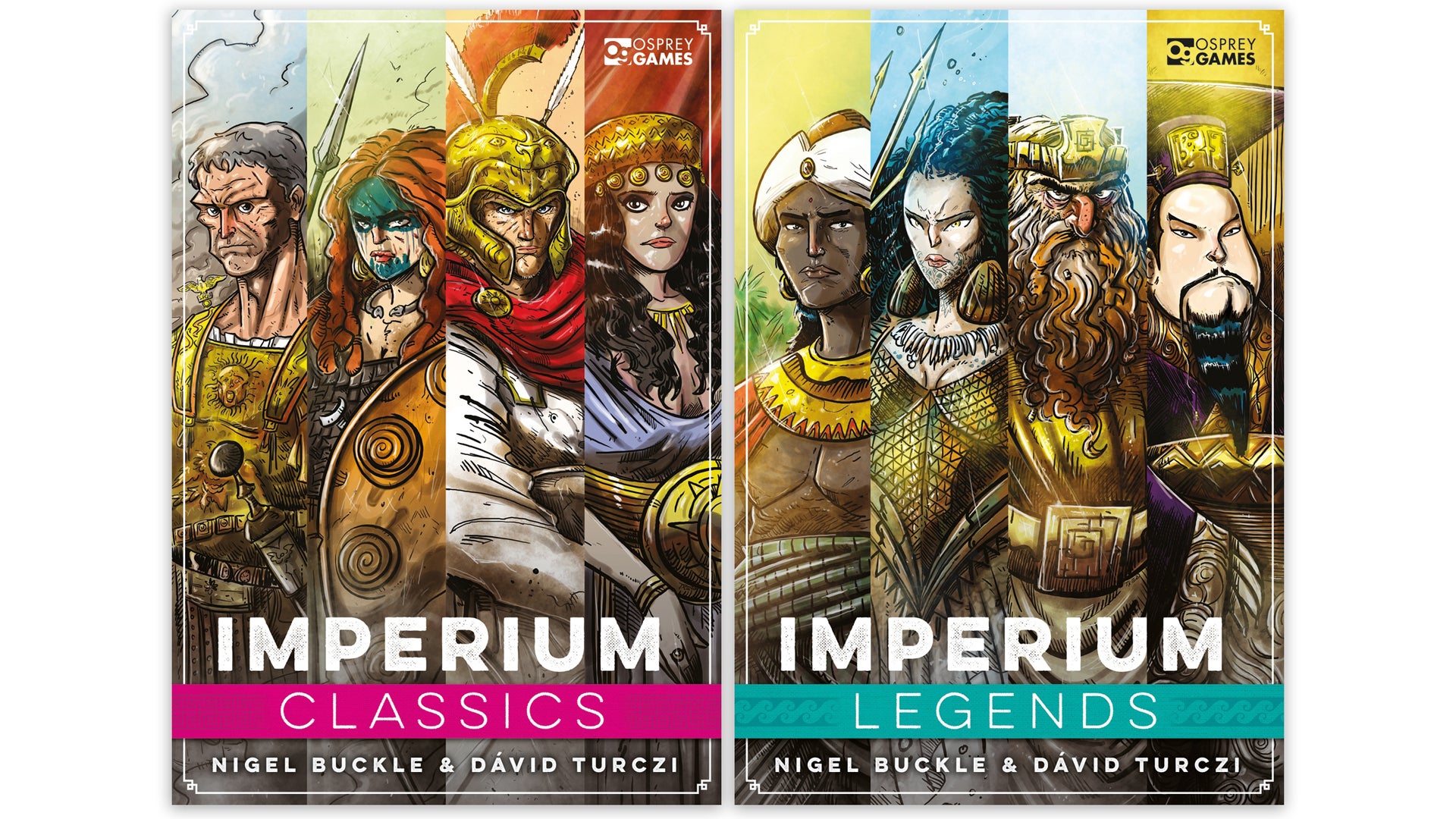 Image for Anachrony designer, Undaunted publisher and Raiders of the North Sea artist join forces for two new deckbuilding games