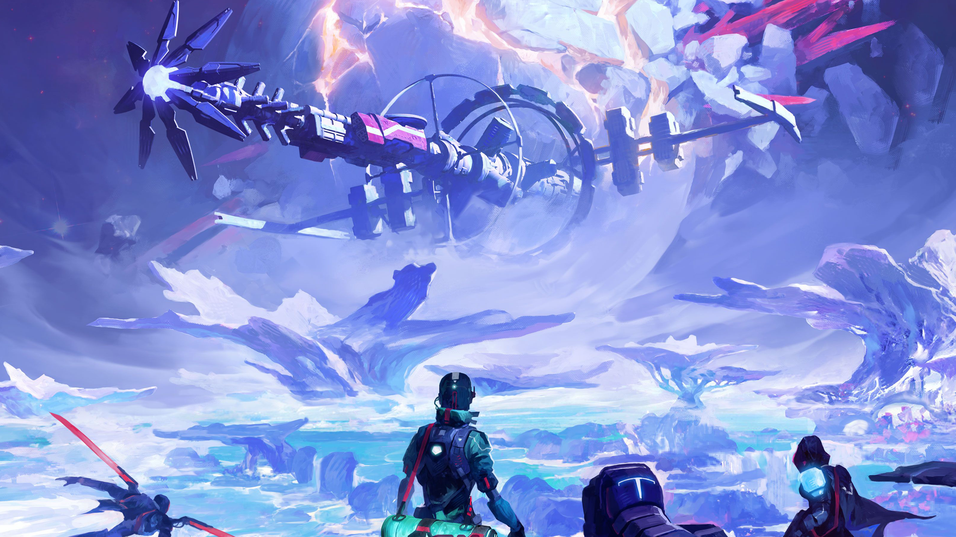 ISS Vanguard board game artwork