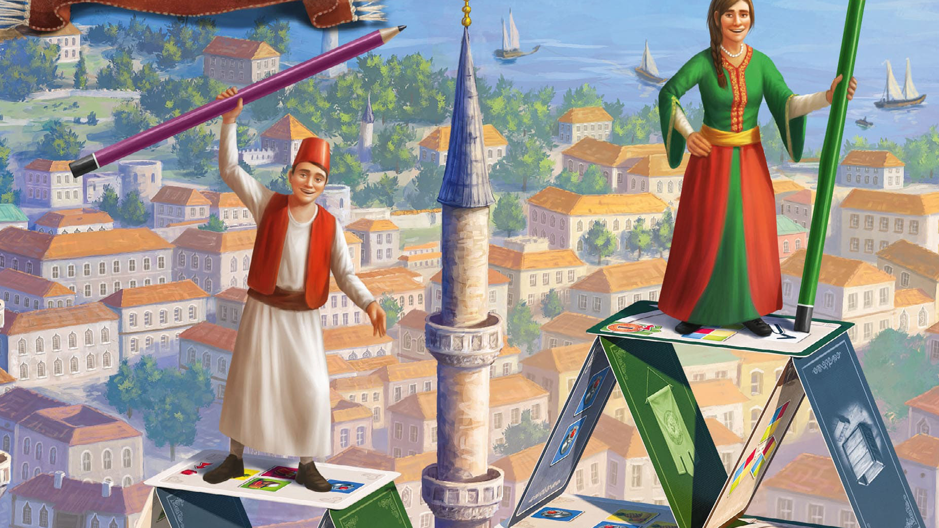 The front cover of Istanbul: Roll and Write.