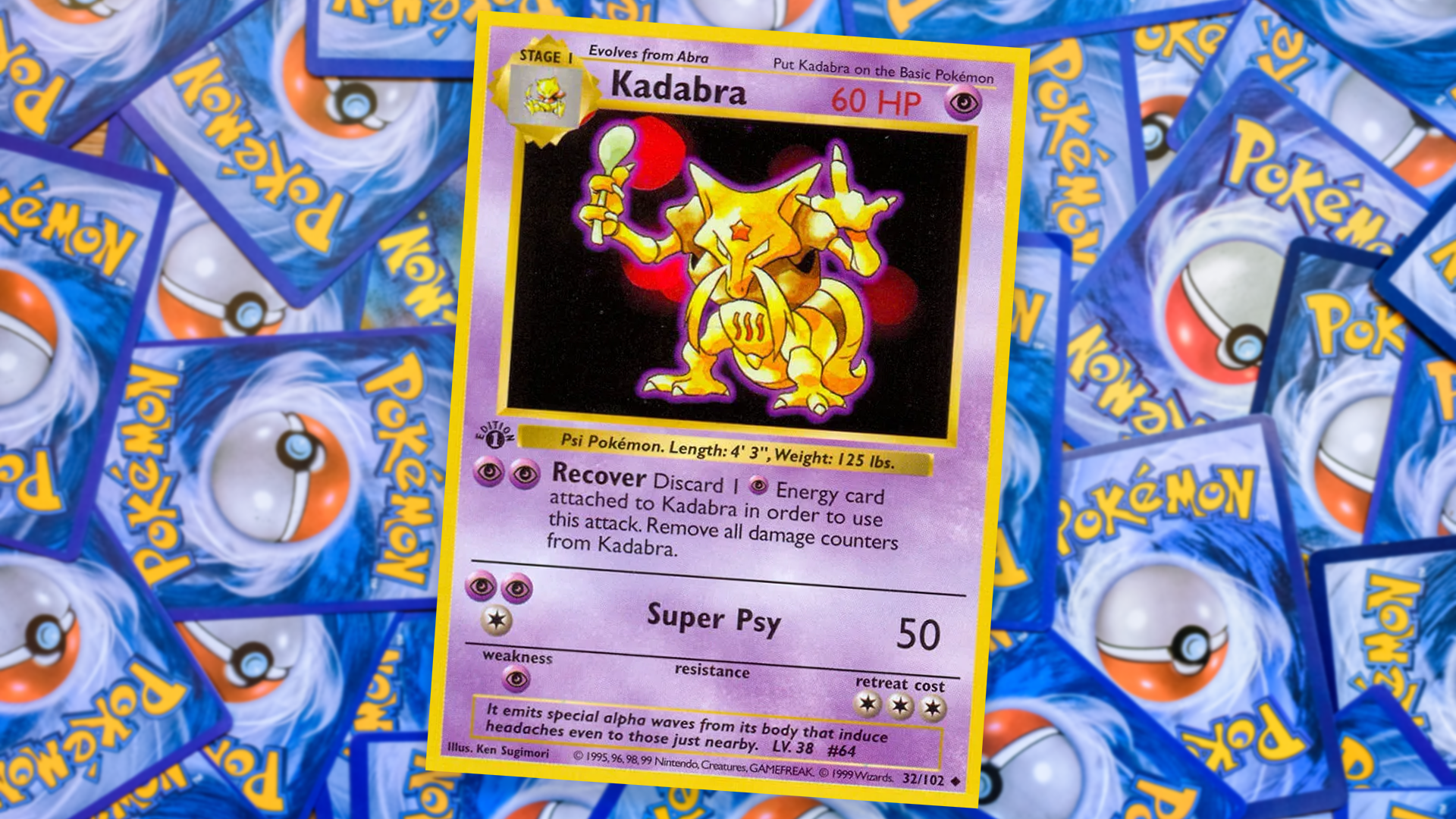 Image for It looks like Kadabra is returning to the Pokémon card game after 20 years in legal exile