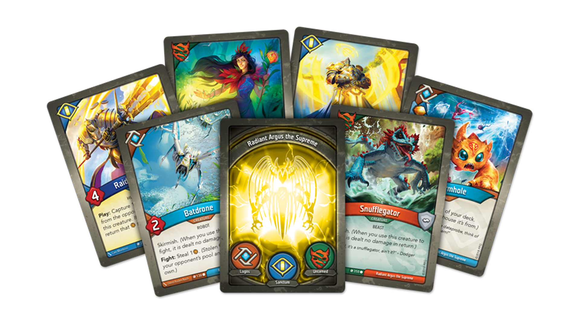 Keyforge card game cards