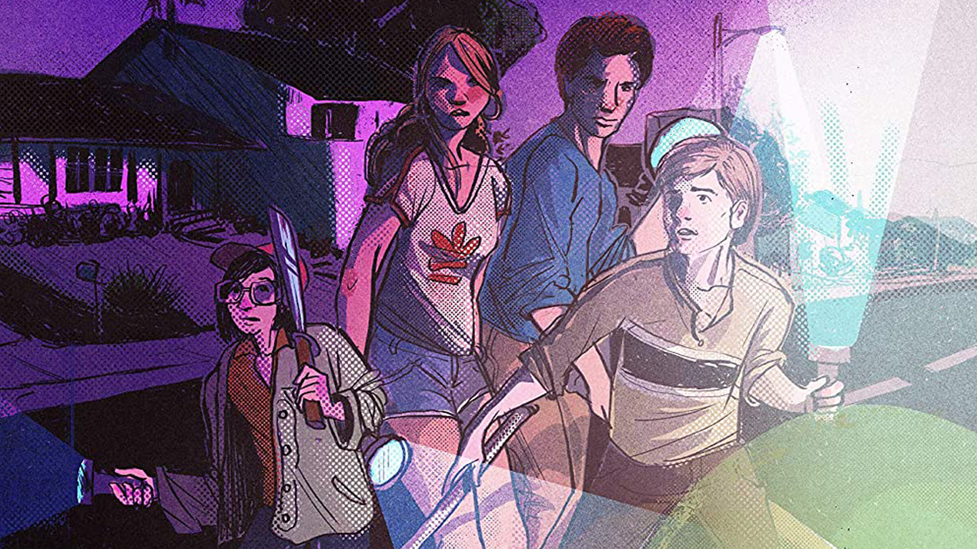 Kids on Bikes RPG artwork