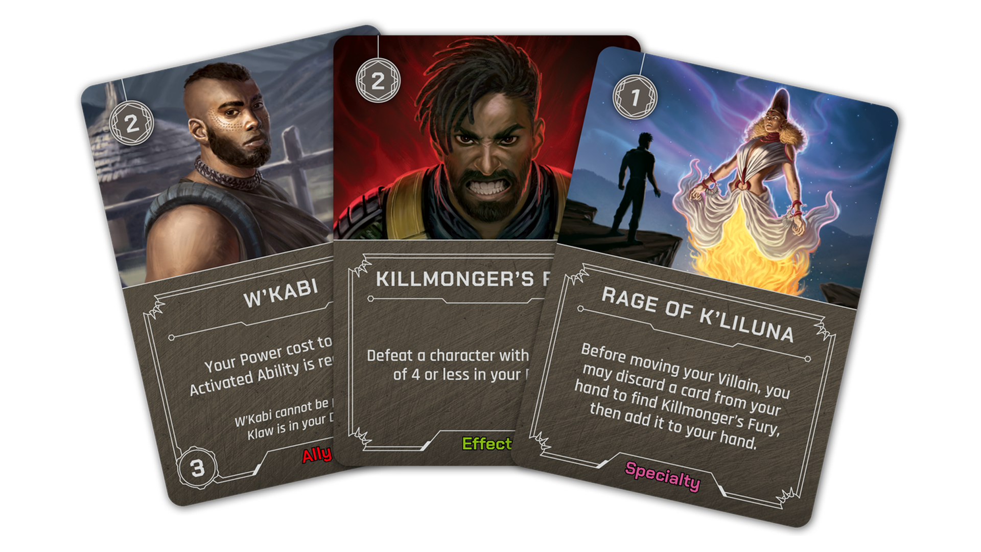 Kilmonger Marvel Villainous board game cards 2
