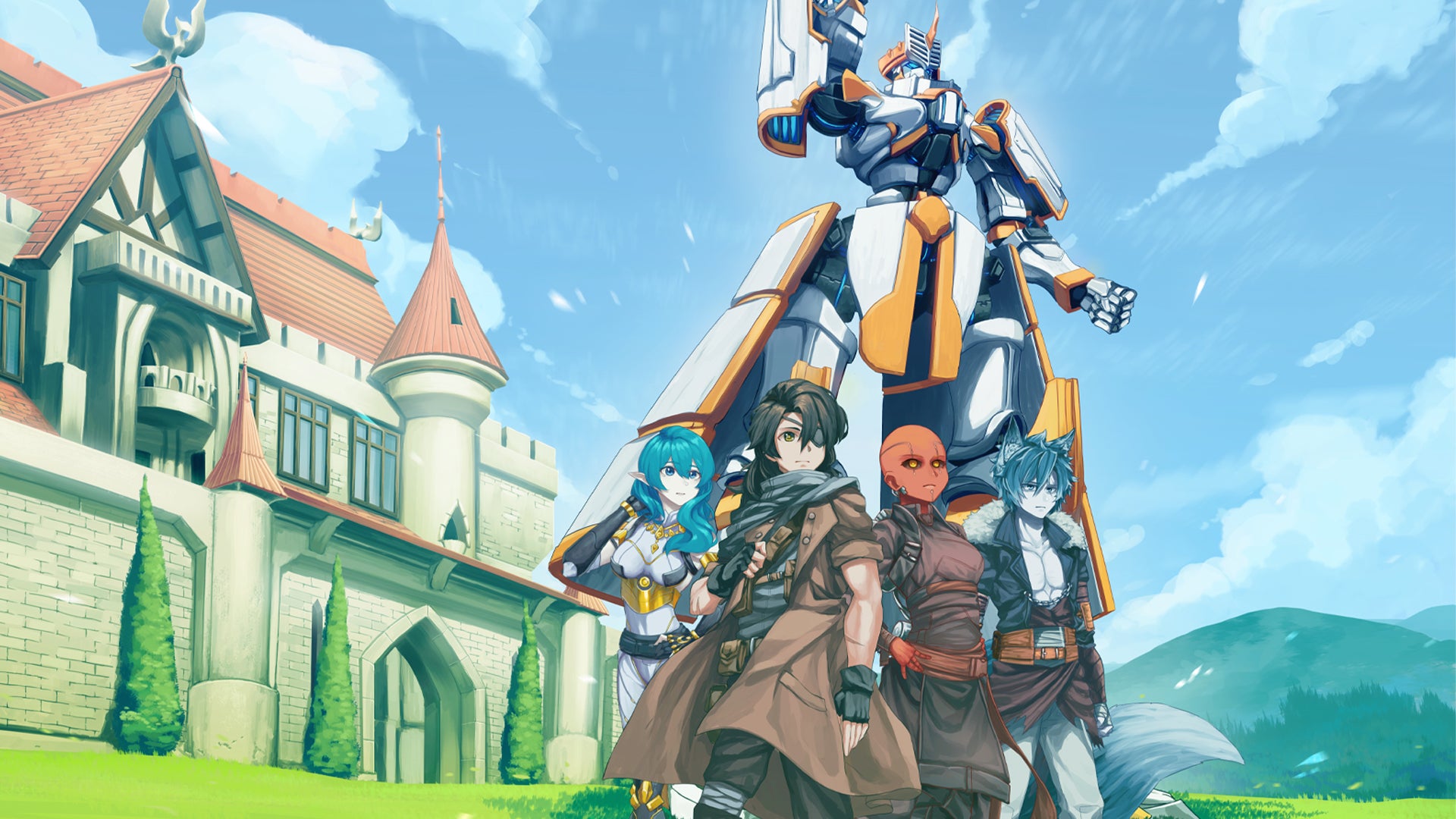 Image for Cowboy Bebop RPG studio’s Knights of the Round: Academy blends My Hero Academia, Gundam and King Arthur