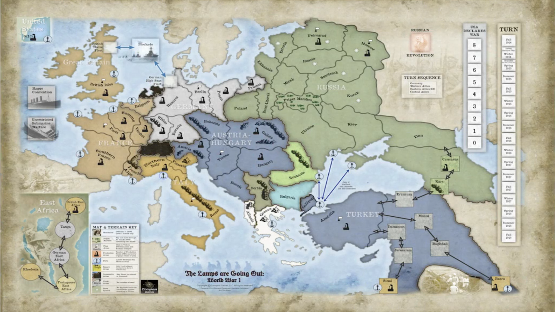 Image for WW1 grand strategy game The Lamps Are Going Out redeploys in a second edition