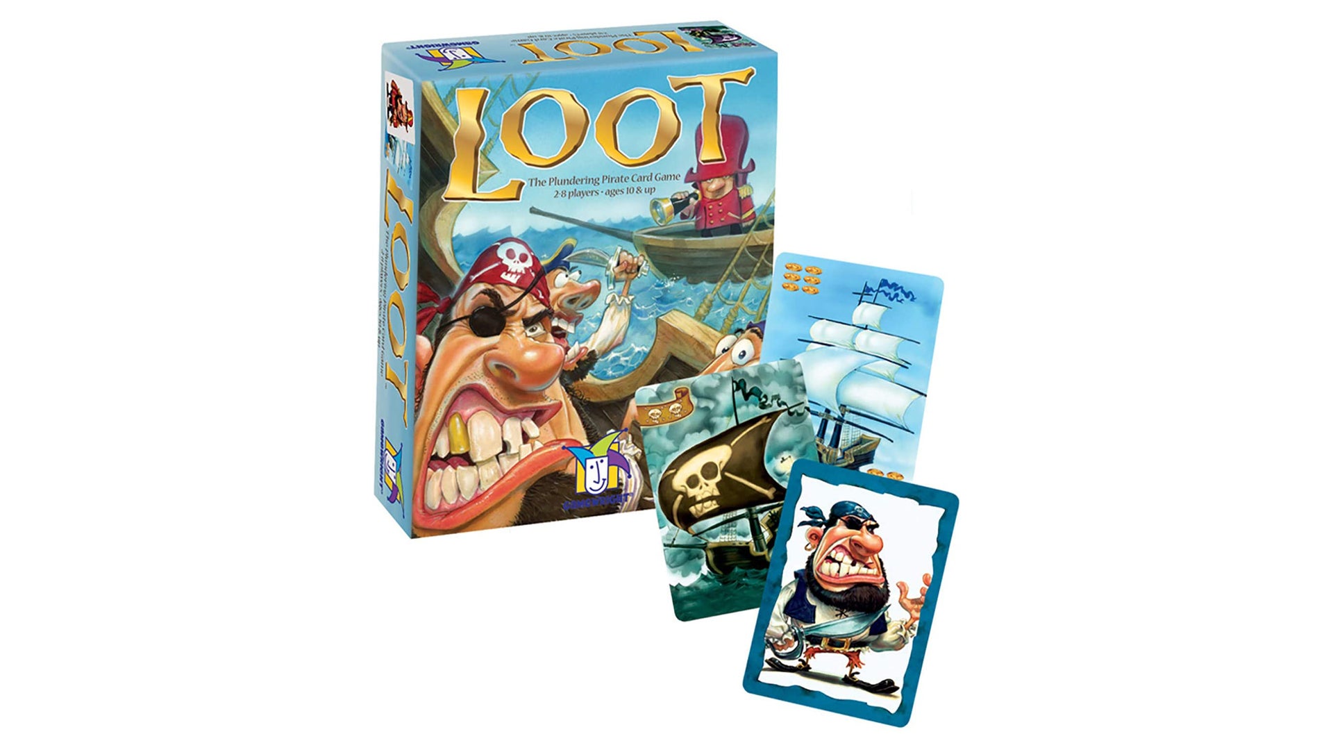 An image of the box for the Loot board game.