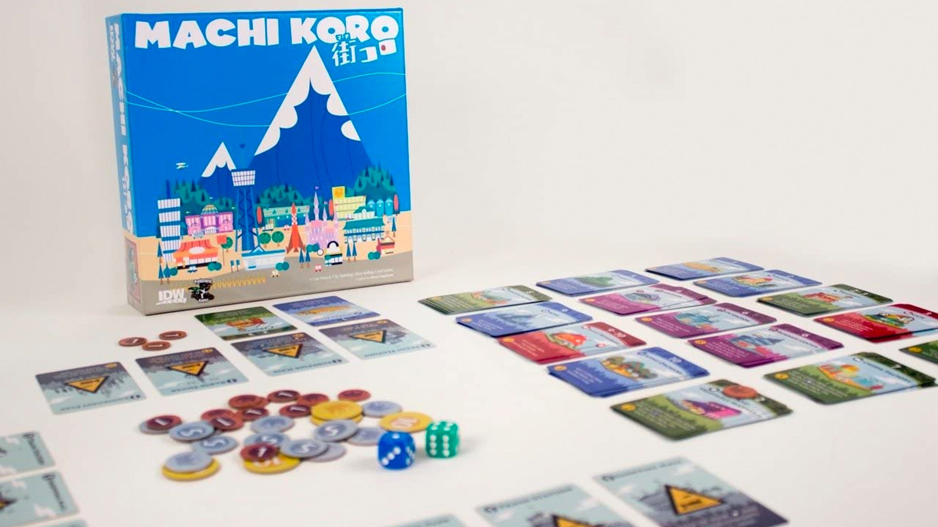 Image for Machi Koro and TMNT: Shadows of the Past publisher IDW Games will not release any more board games